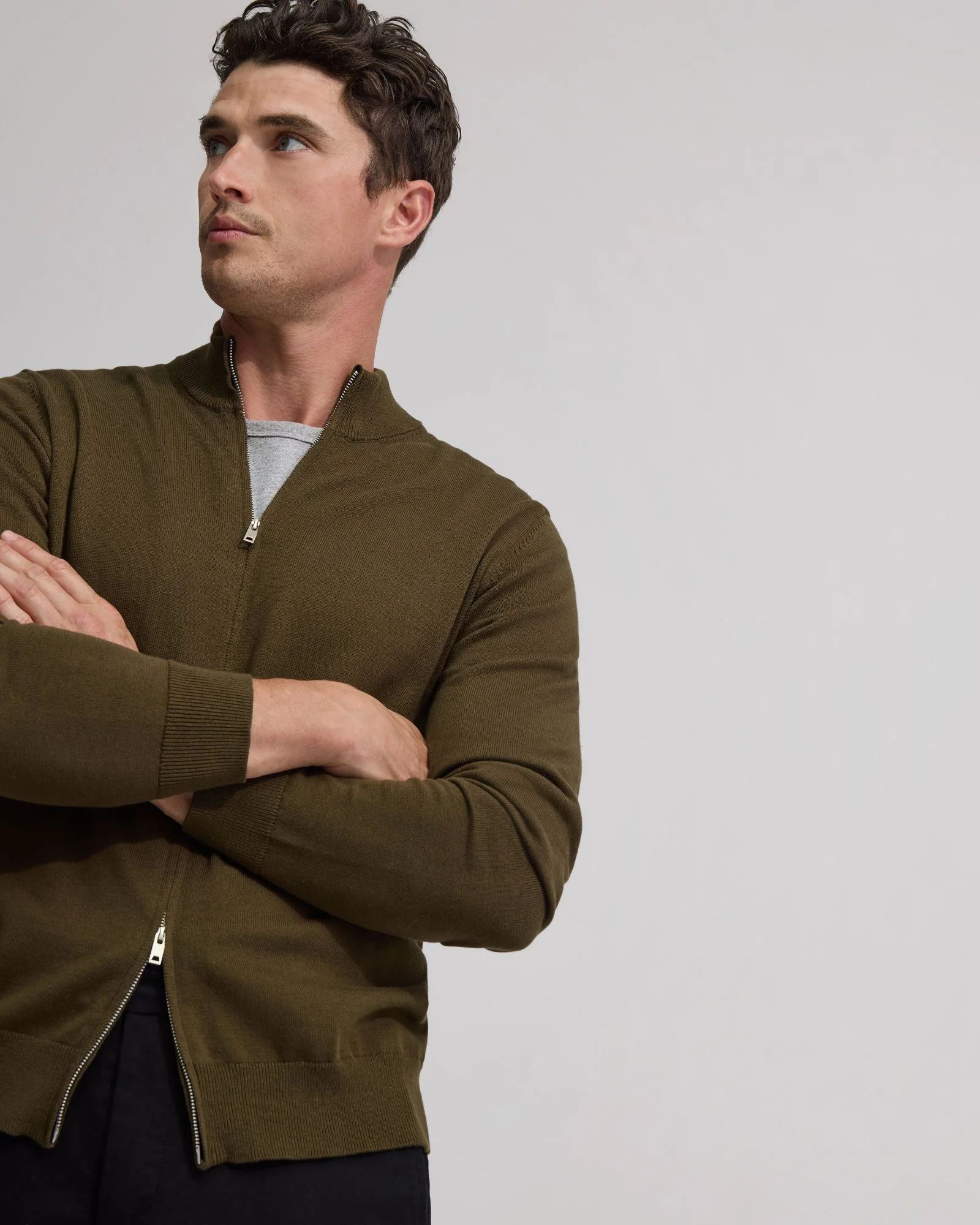 Ace Zip Up Knit - Image 4