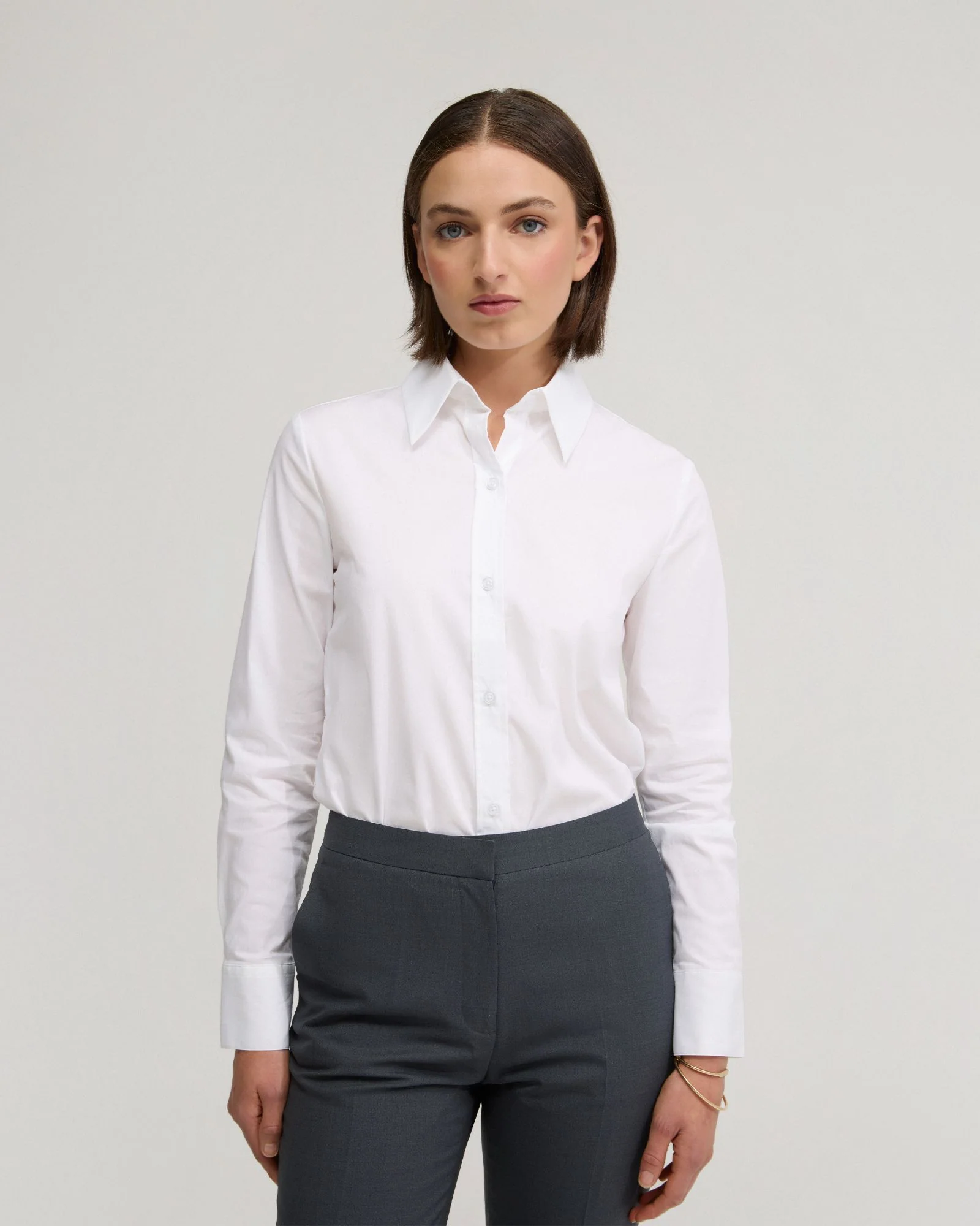Adrienne Cotton Stretch Shirt - Image 24