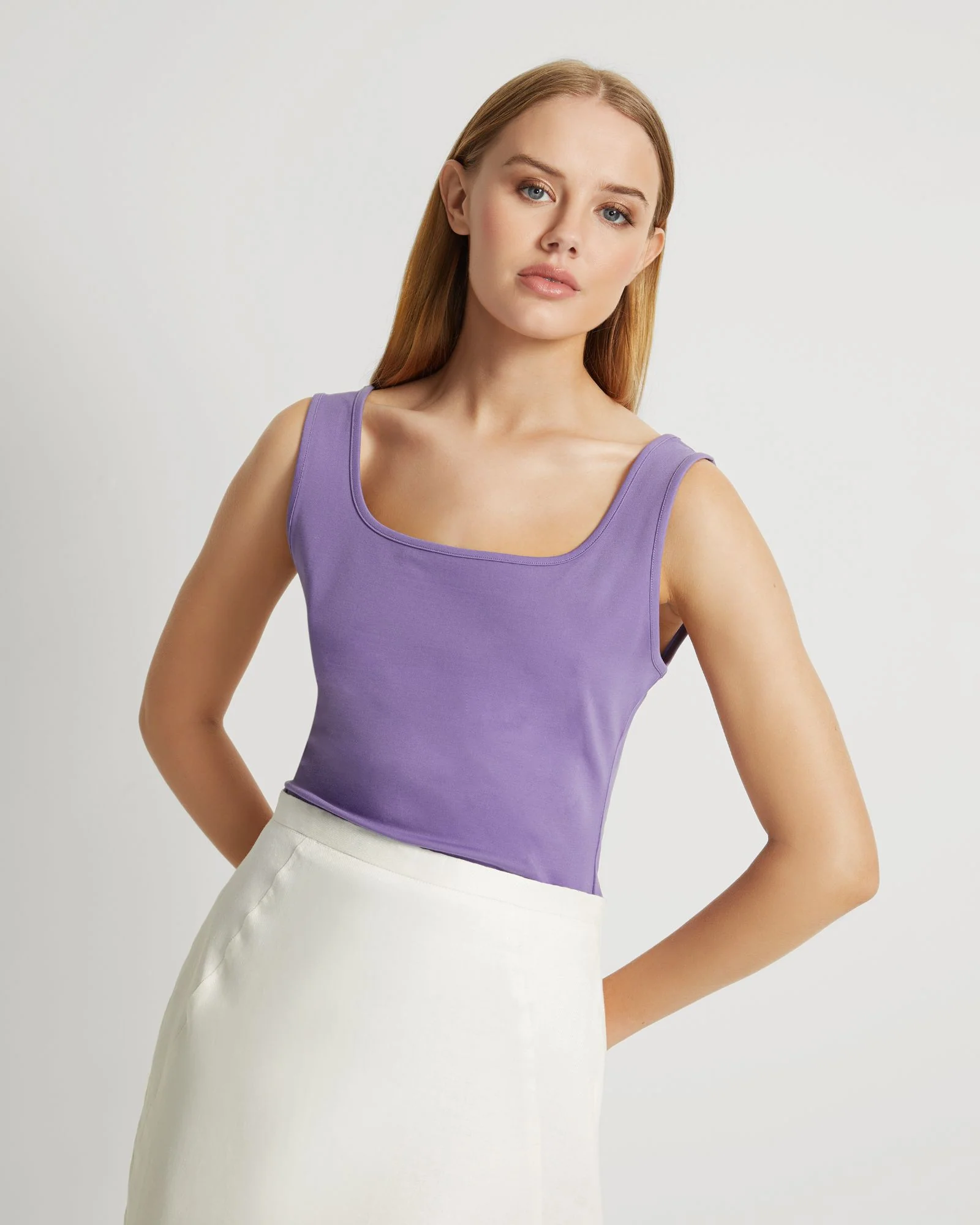 Agatha Square Neck Tank - Image 4