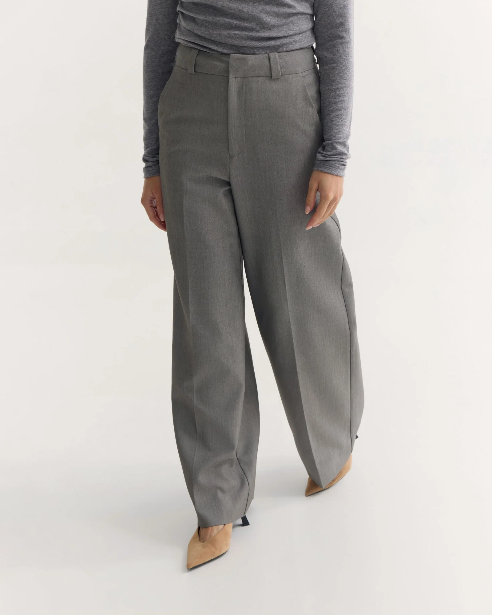 Alana Flat Front Stretch Pants - Image 10