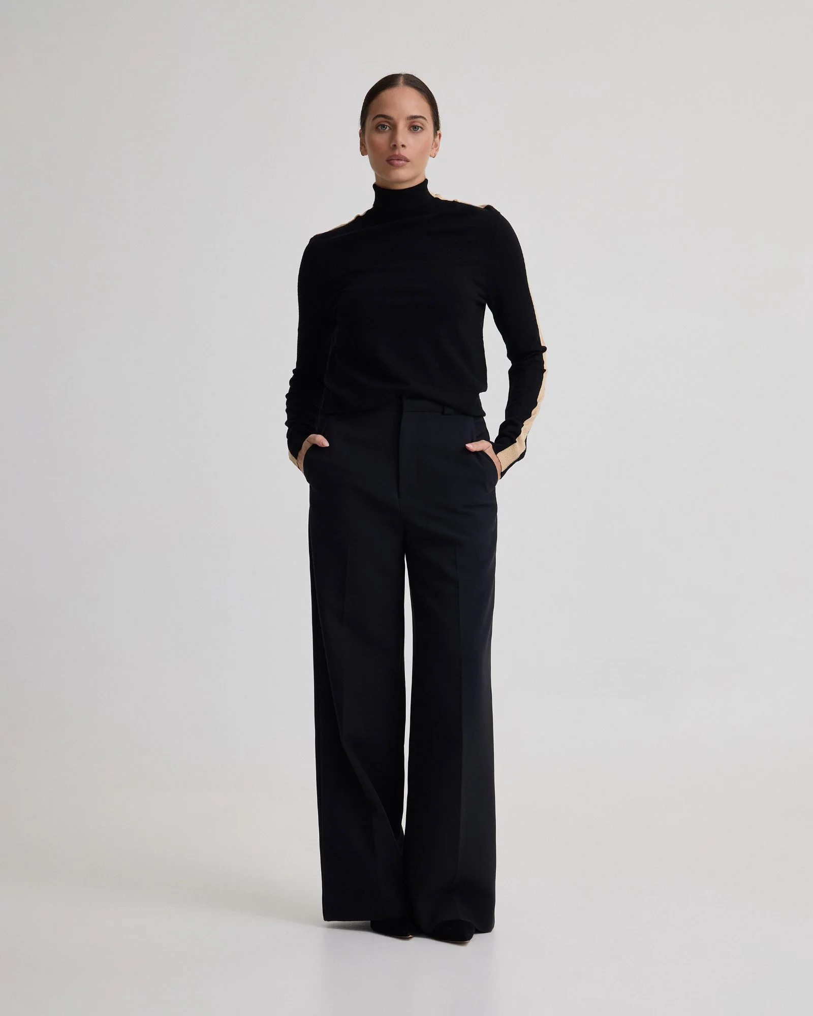 Alana Flat Front Stretch Pants - Image 17