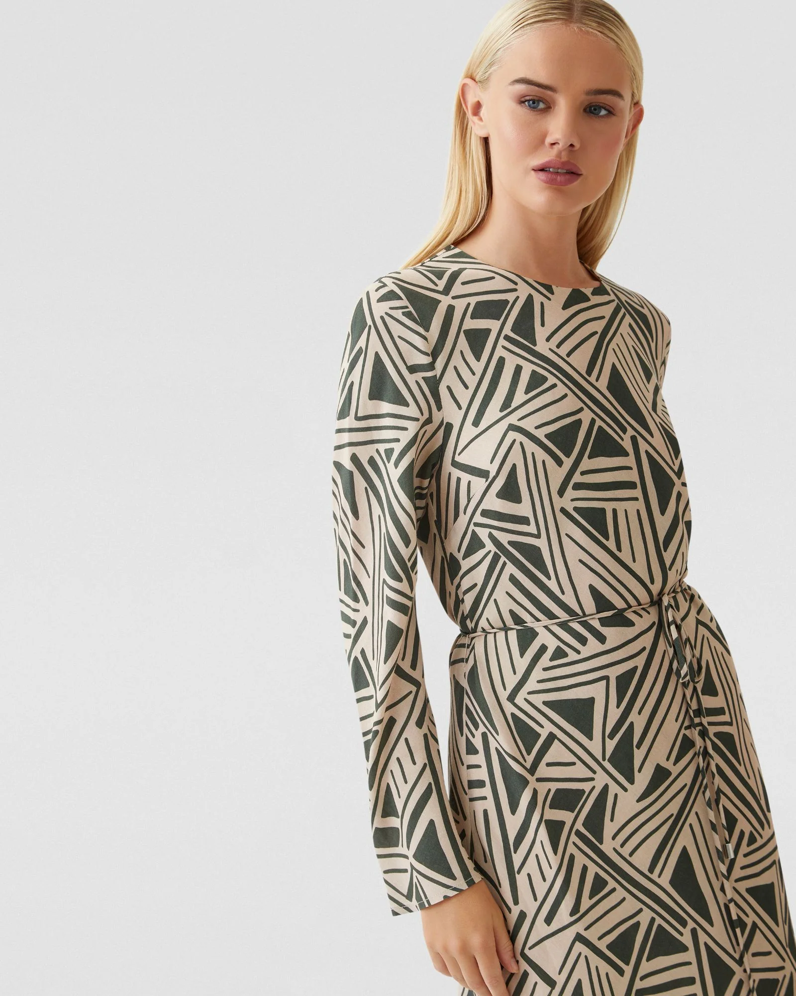 Alannah Geo Print Dress - Image 4
