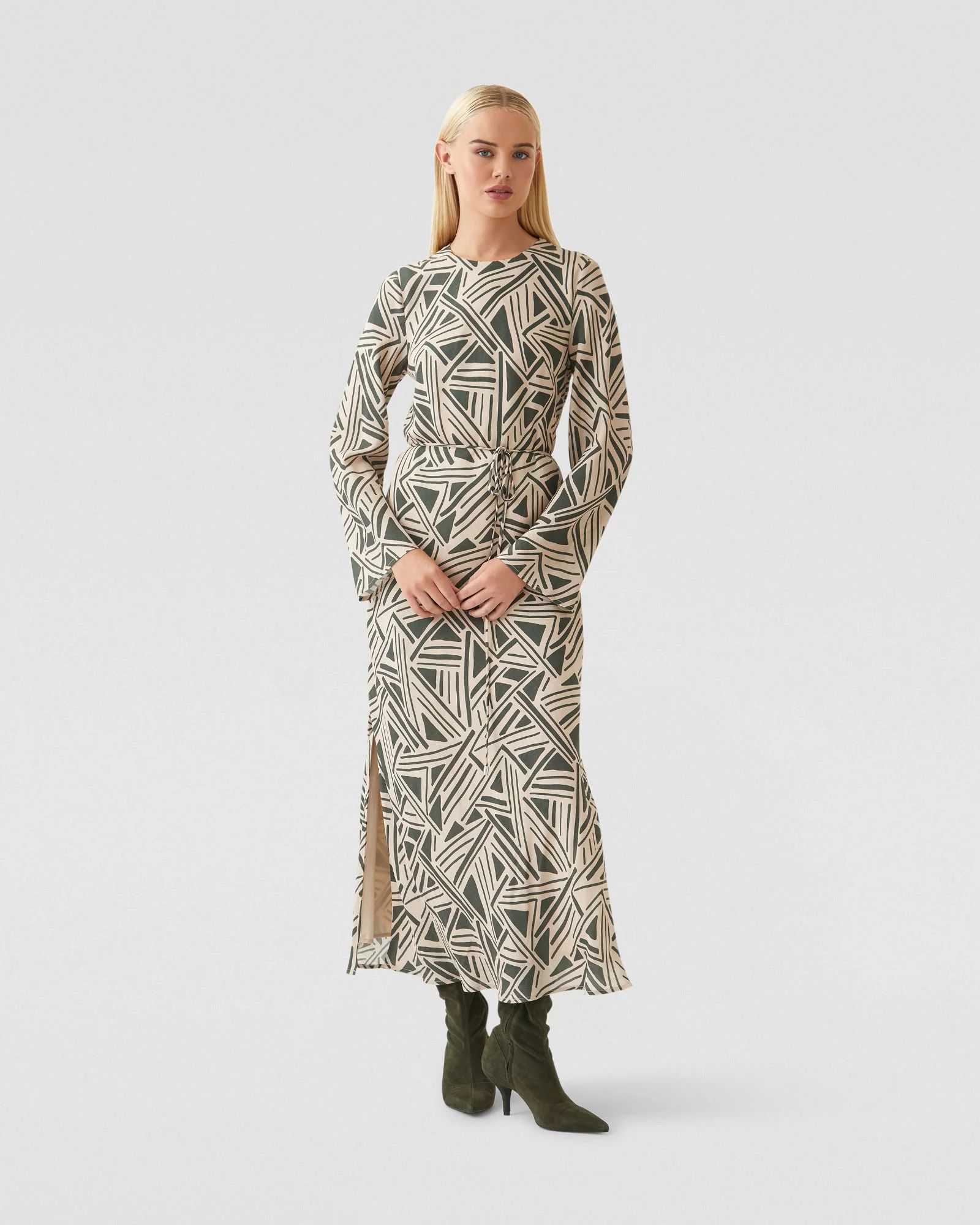 Alannah Geo Print Dress - Image 5
