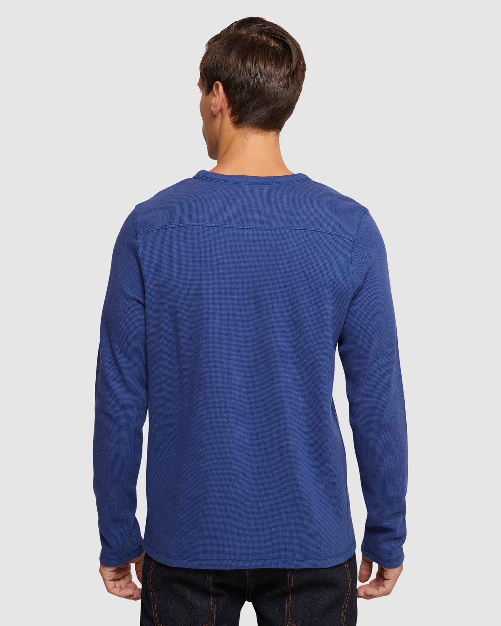 Albert Waffle Long Sleeve Tee - Image 3