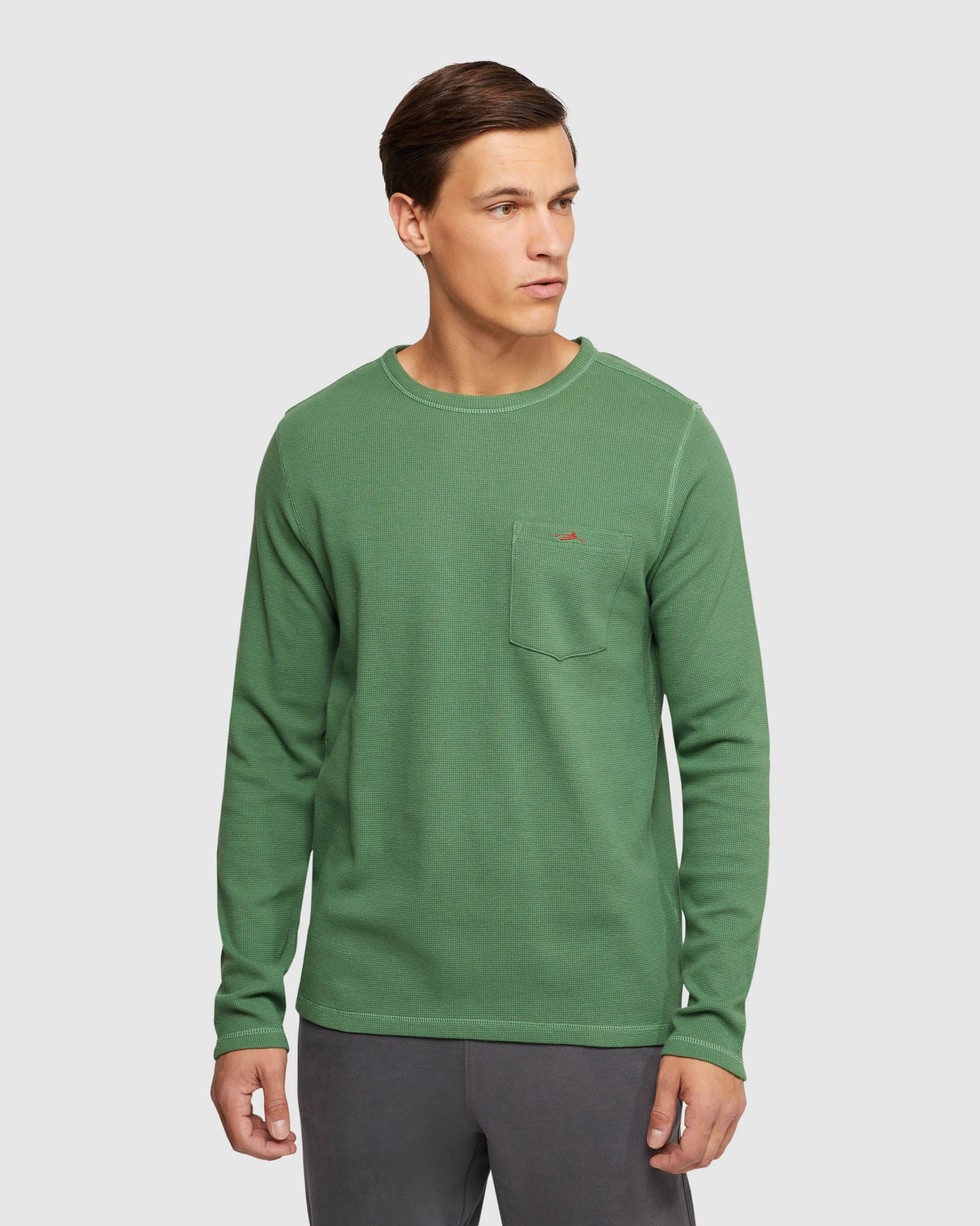 Albert Waffle Long Sleeve Tee - Image 7