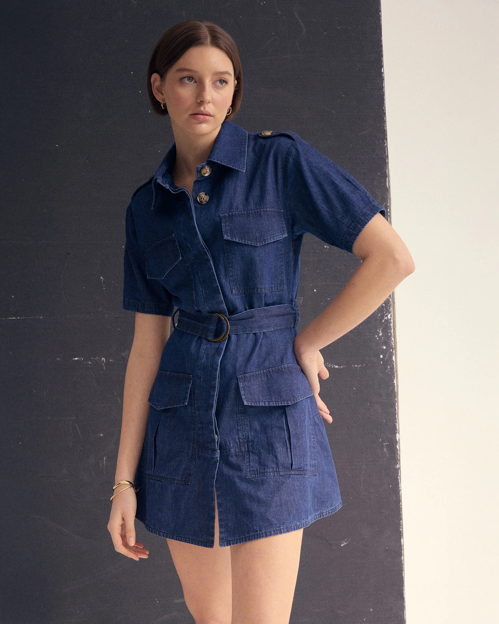 Alda Safari Dress