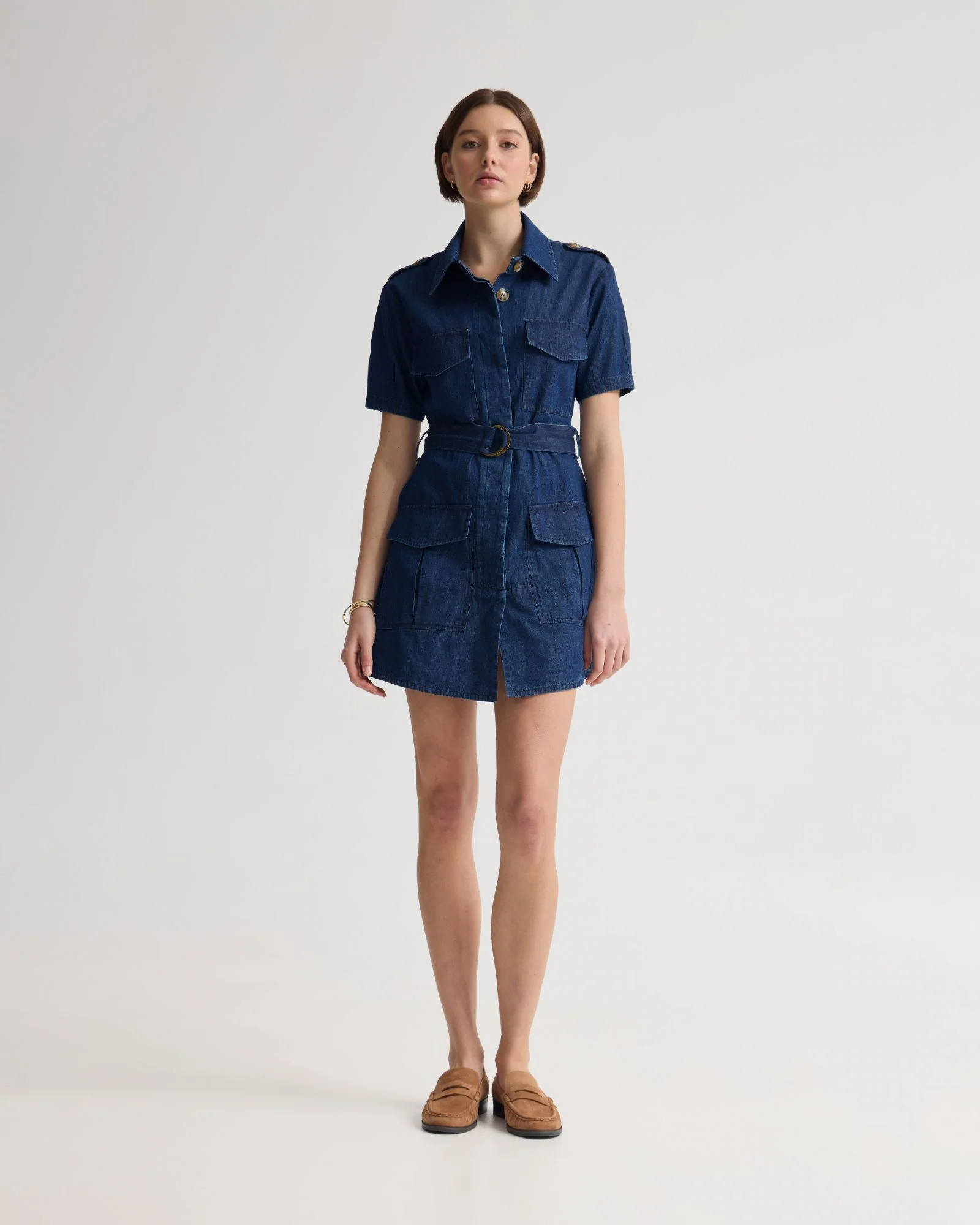 Alda Safari Dress - Image 5