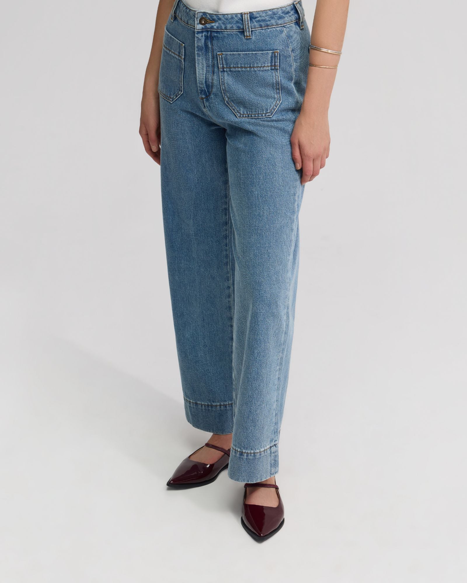 Alexa Non-Stretch Jeans - Image 2