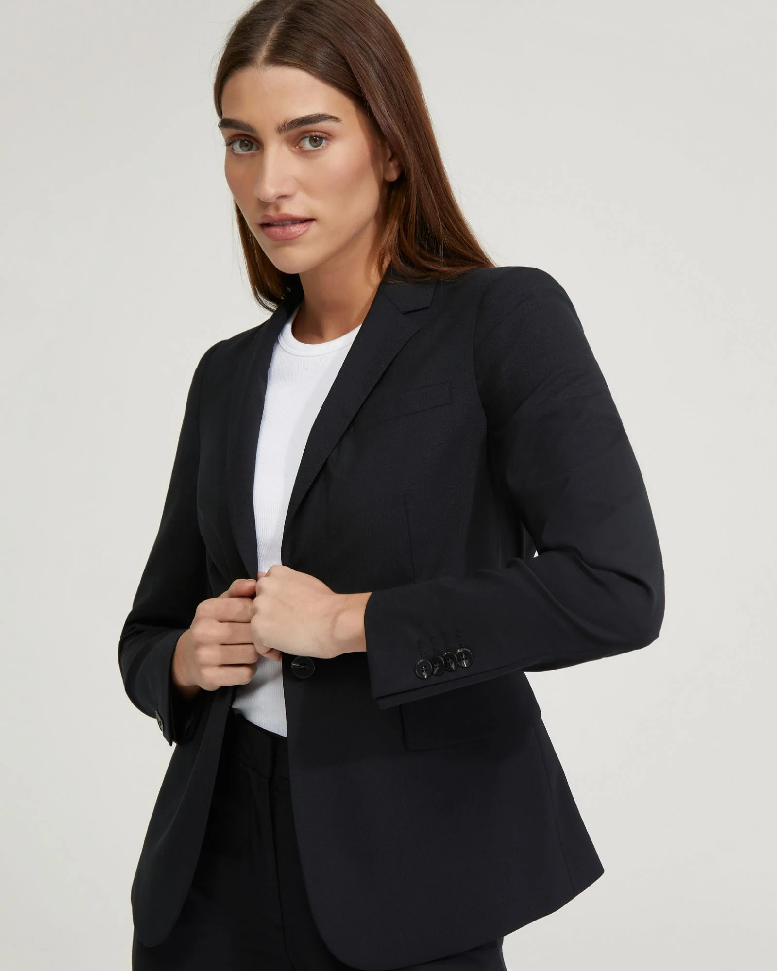 Alexa Wool Stretch Suit Jacket - Image 4