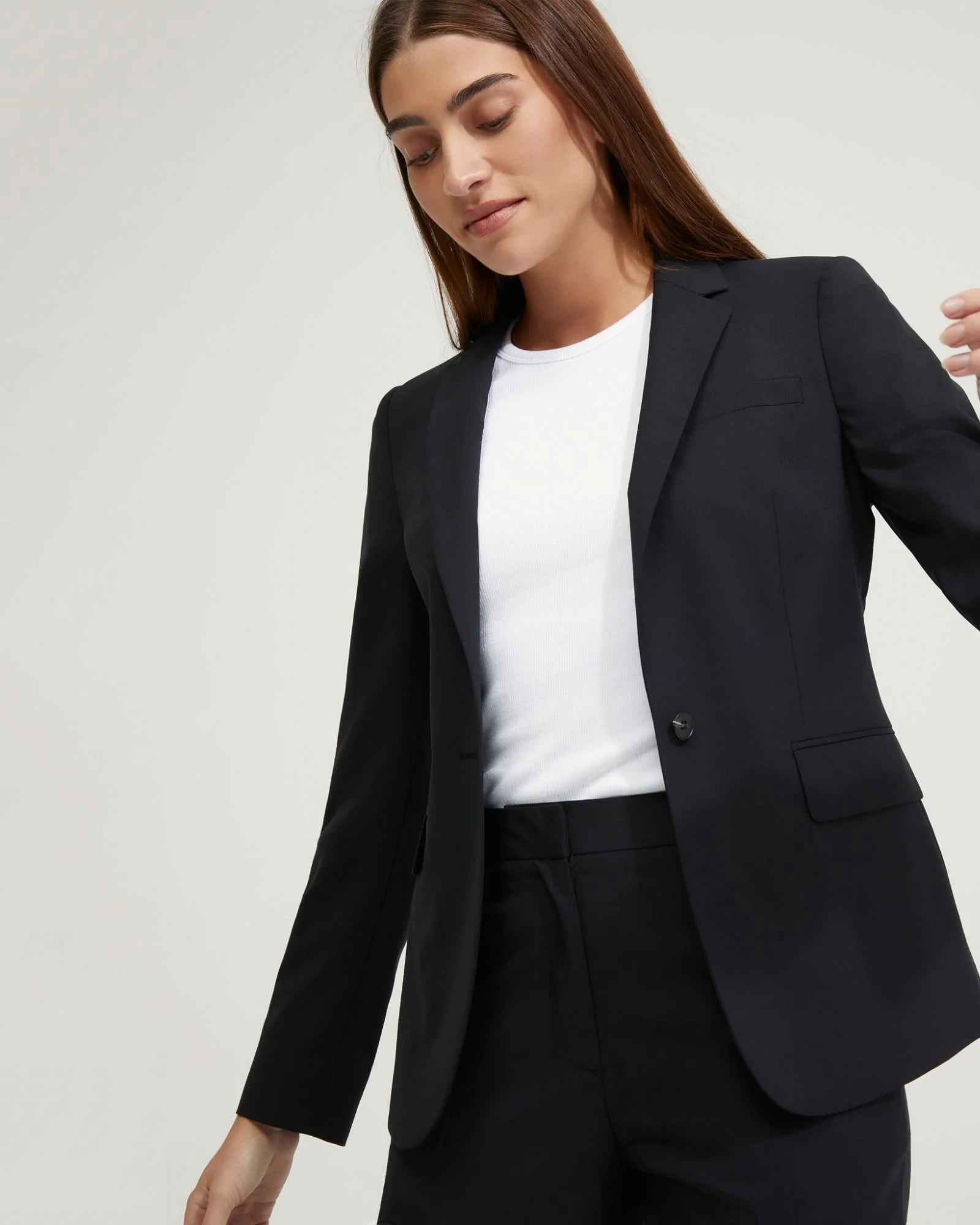 Alexa Wool Stretch Suit Jacket - Image 7