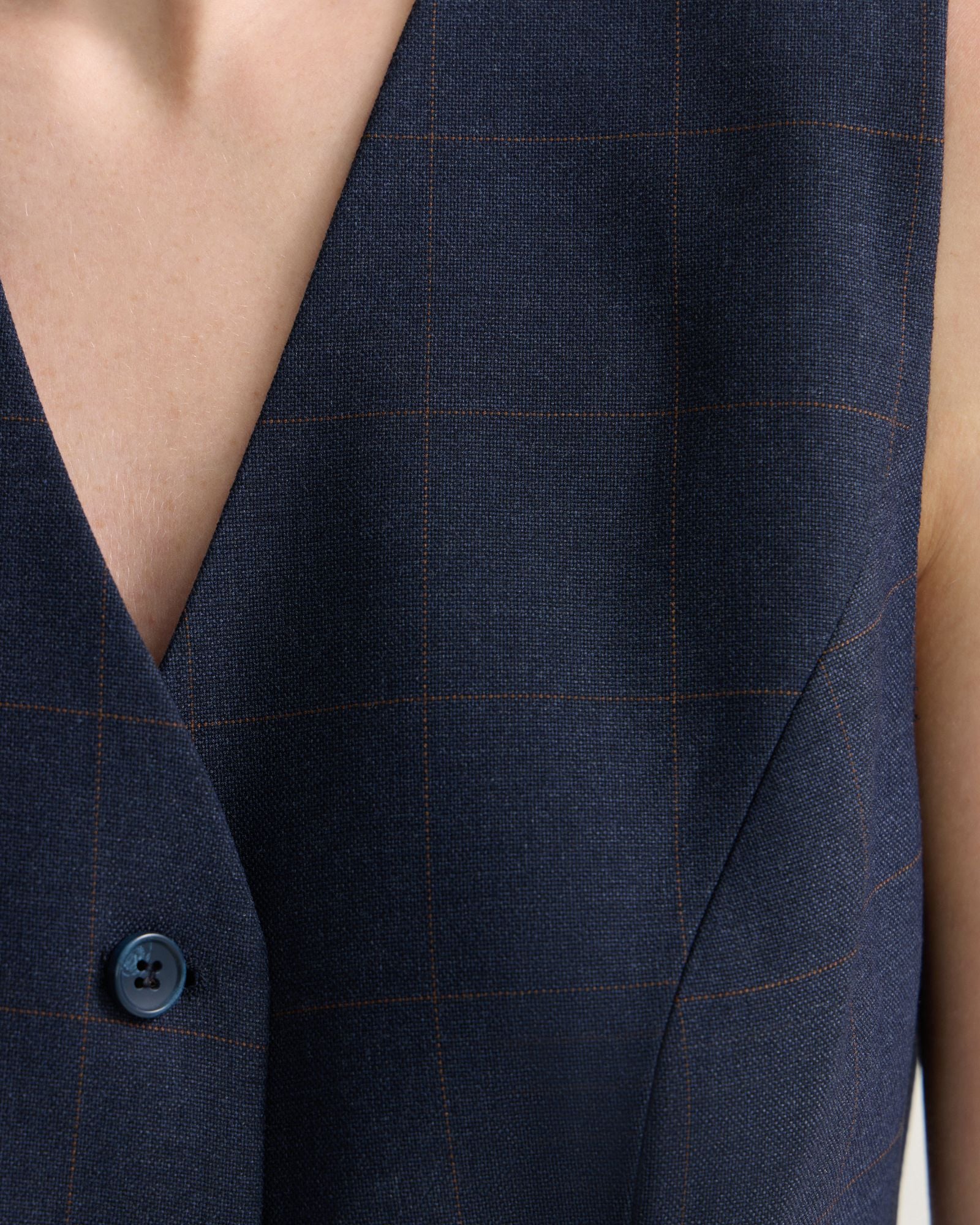 Alice Checked Waistcoat - Image 6
