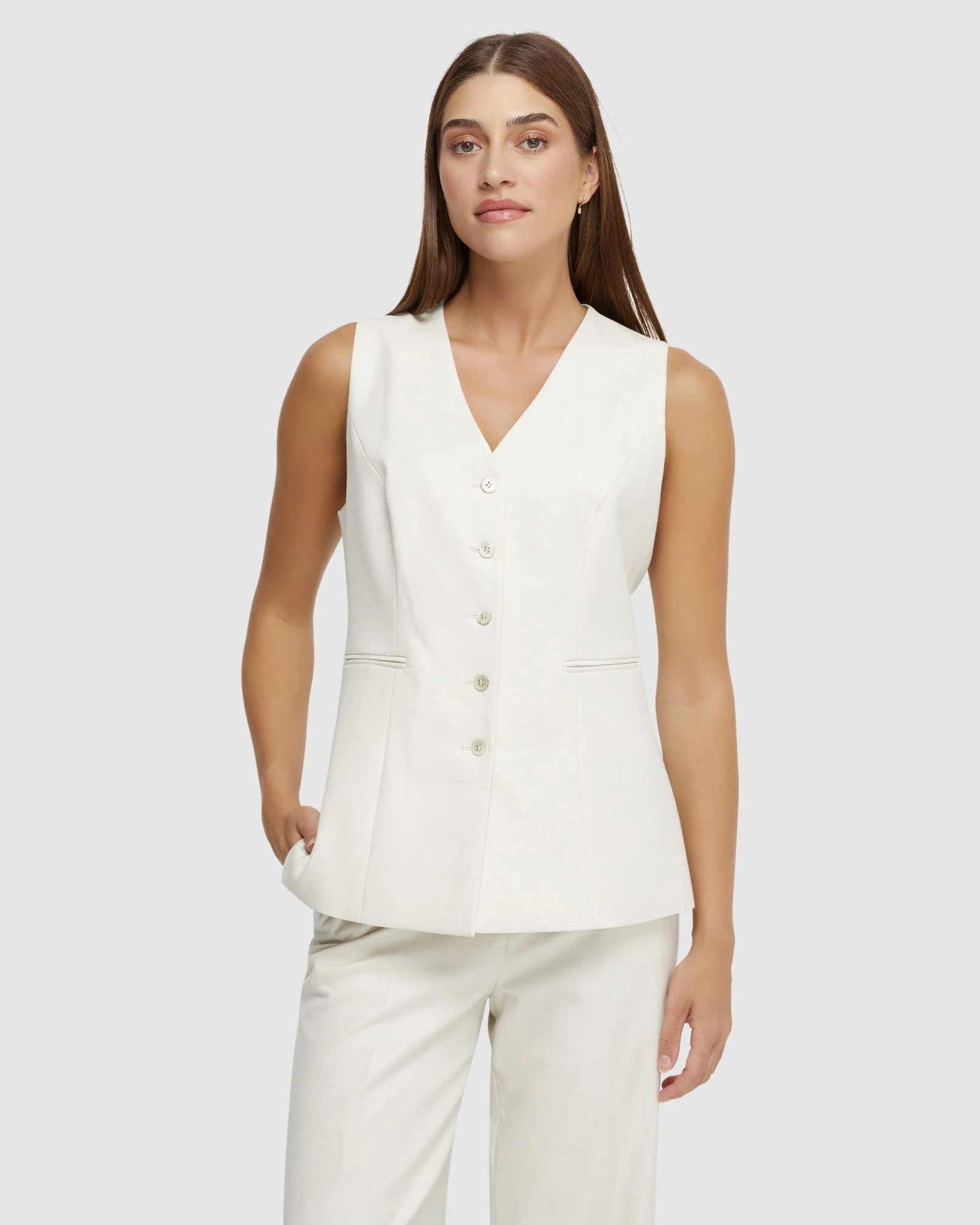 Alice Eco Suit Waistcoat - Image 5