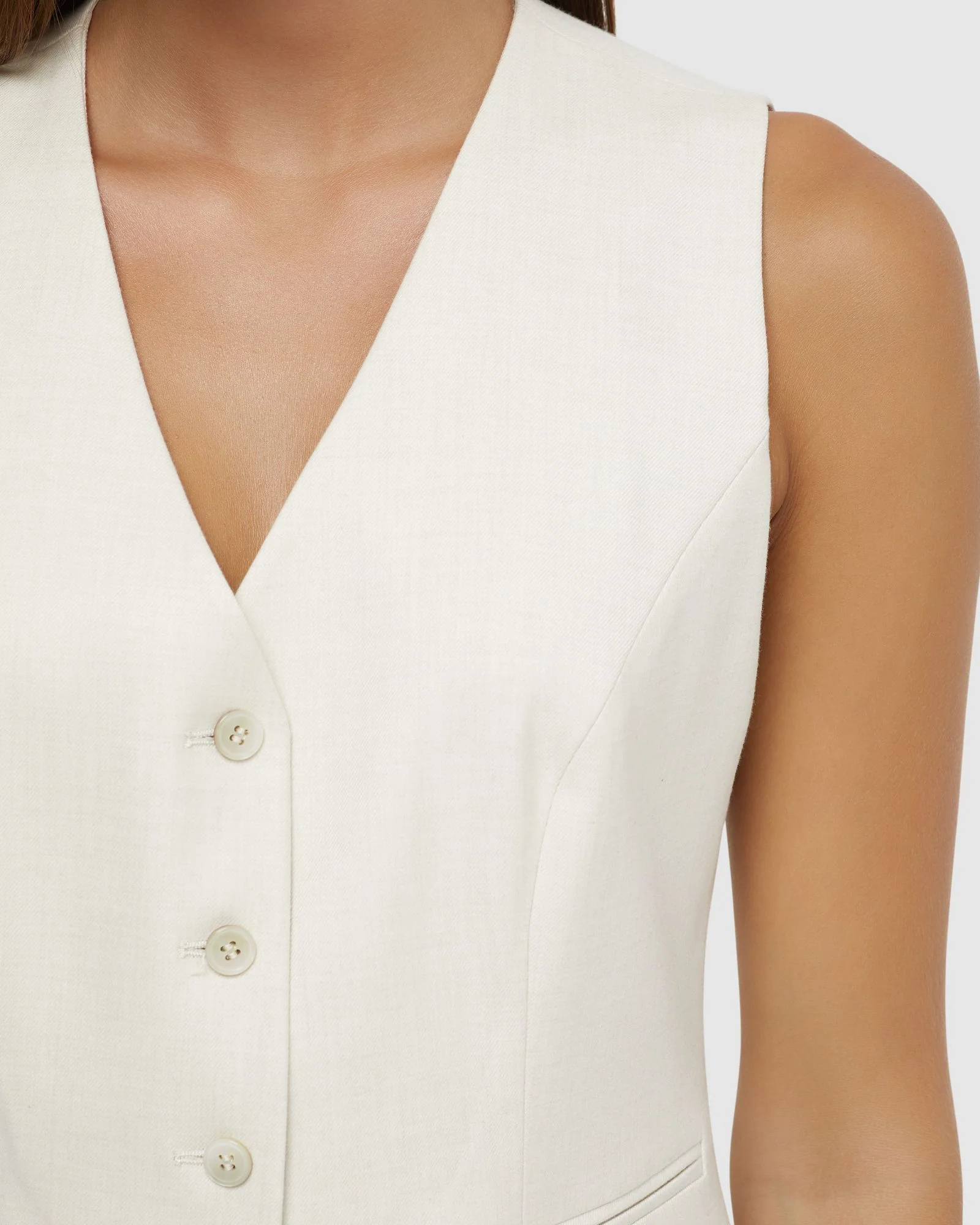Alice Eco Suit Waistcoat - Image 6