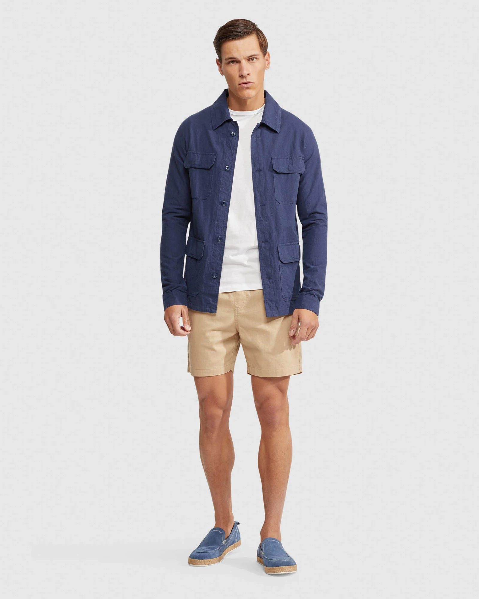 Alister Linen Cotton Overshirt