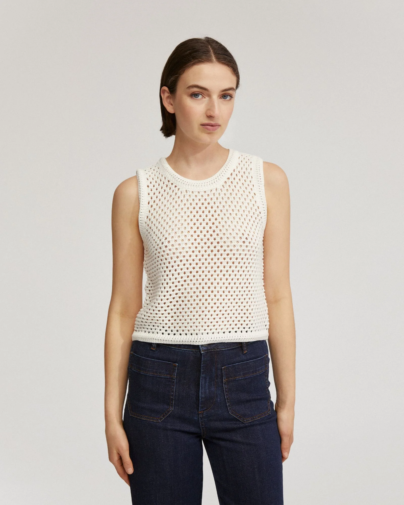 Amalfi Open Knit Tank - Image 11