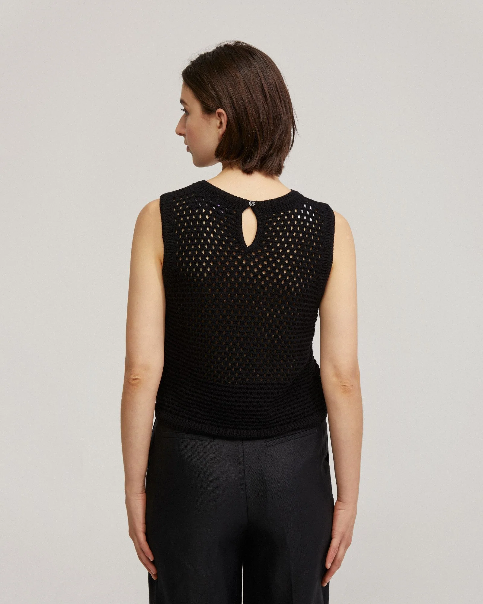 Amalfi Open Knit Tank - Image 3