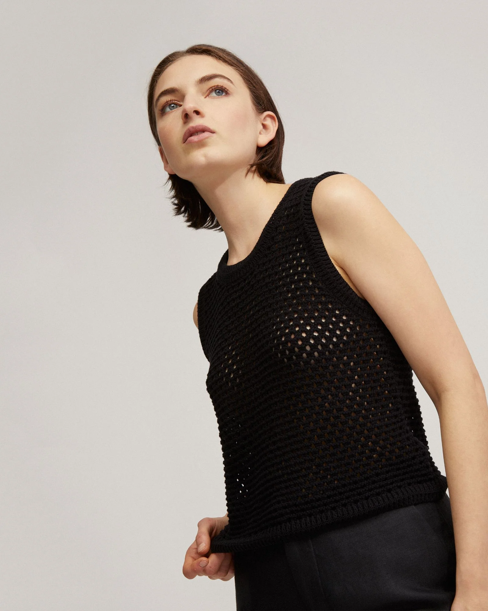 Amalfi Open Knit Tank - Image 4