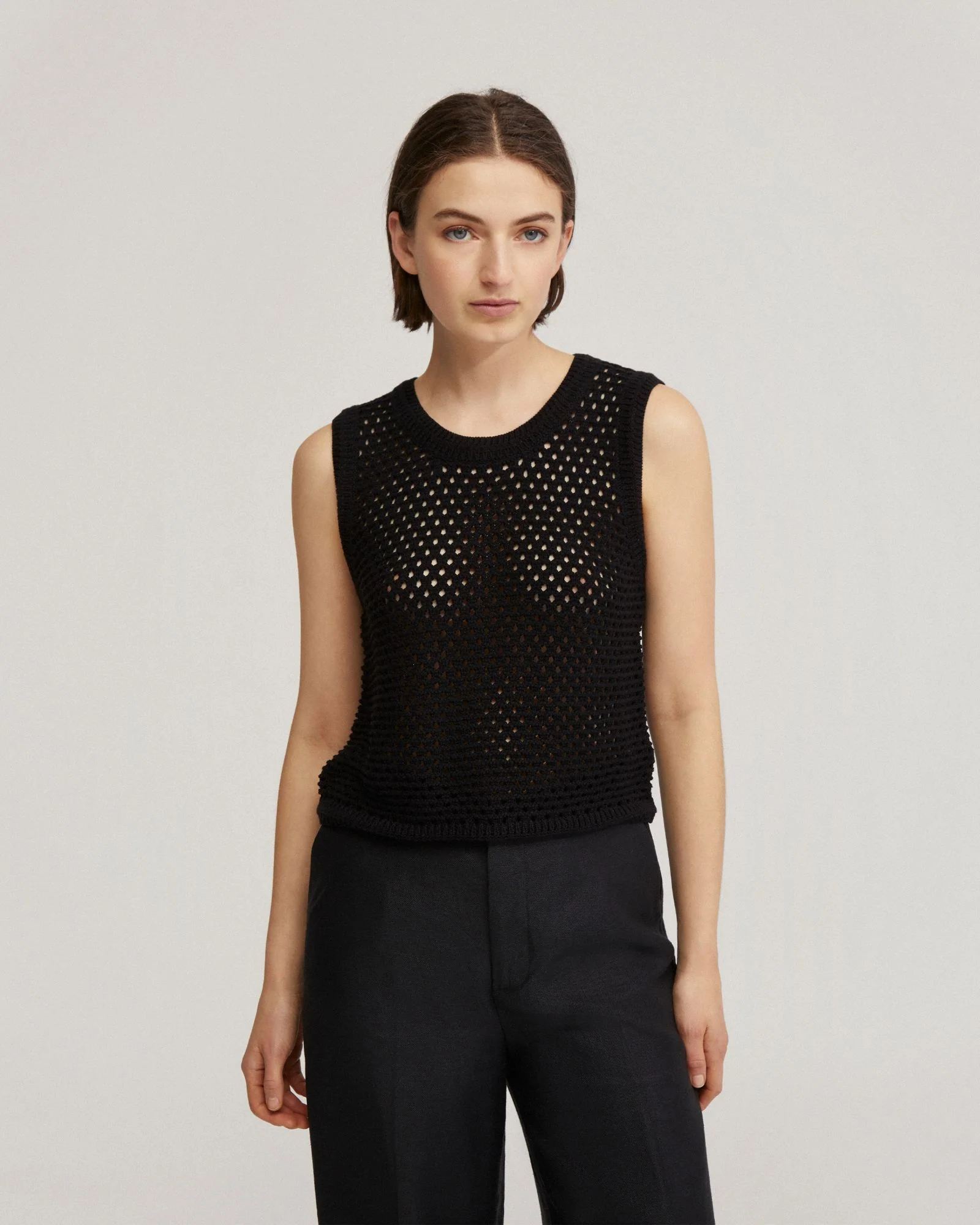 Amalfi Open Knit Tank - Image 5