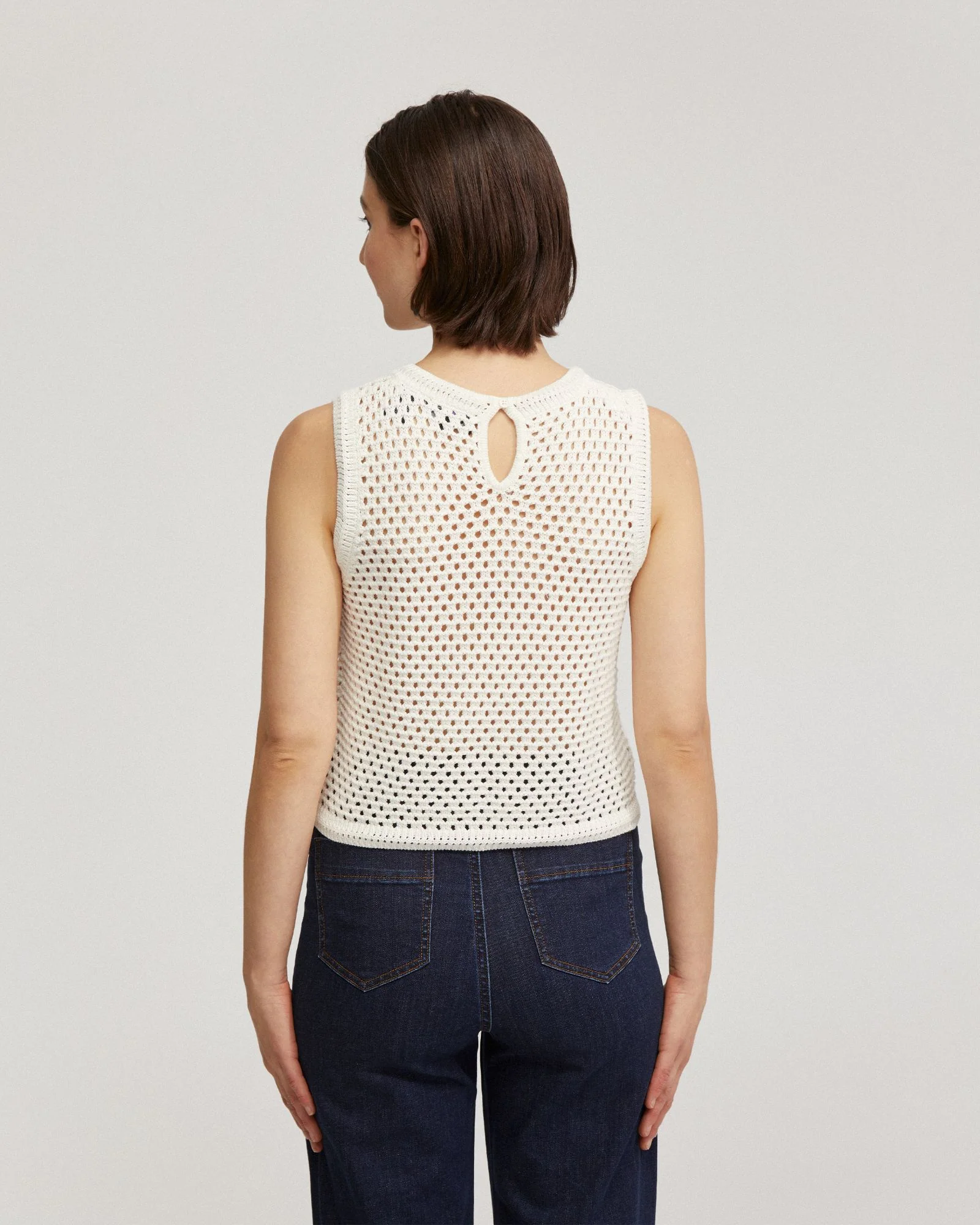 Amalfi Open Knit Tank - Image 9