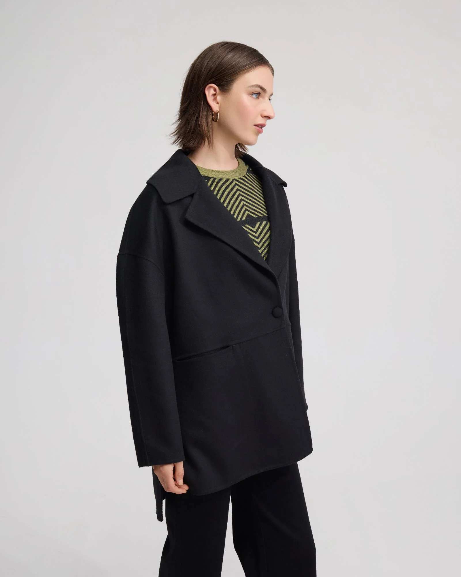 Ambrose Double Face Wool Jacket - Image 8