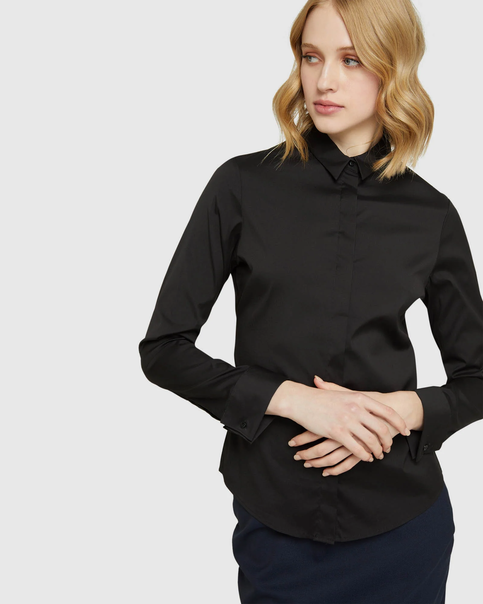 Angel French Cuff Stretch Shirt - Image 4