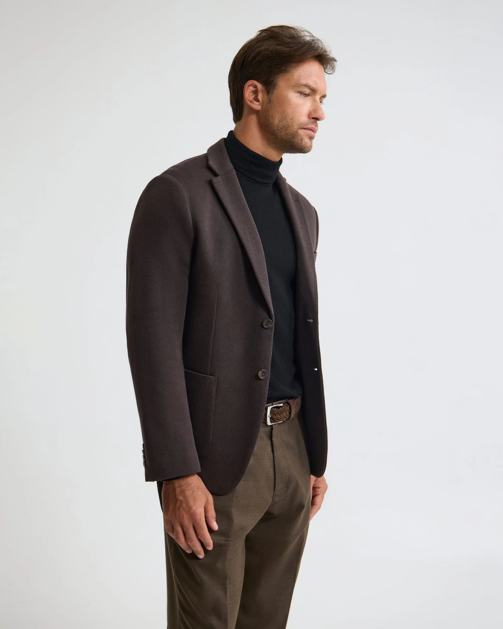 Antonio Cotton Knitted Blazer - Image 10