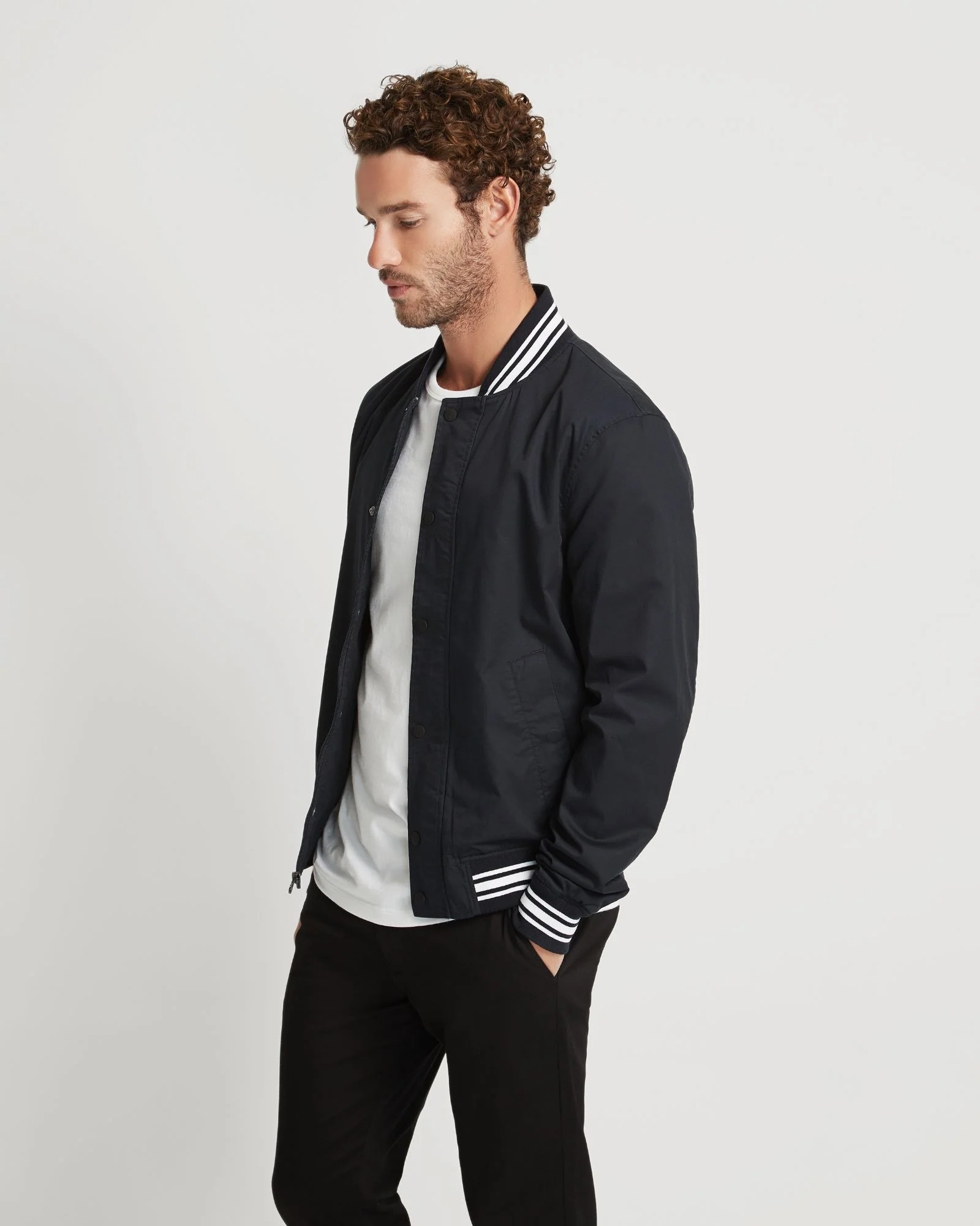 Archie Cotton Varsity Bomber - Image 9