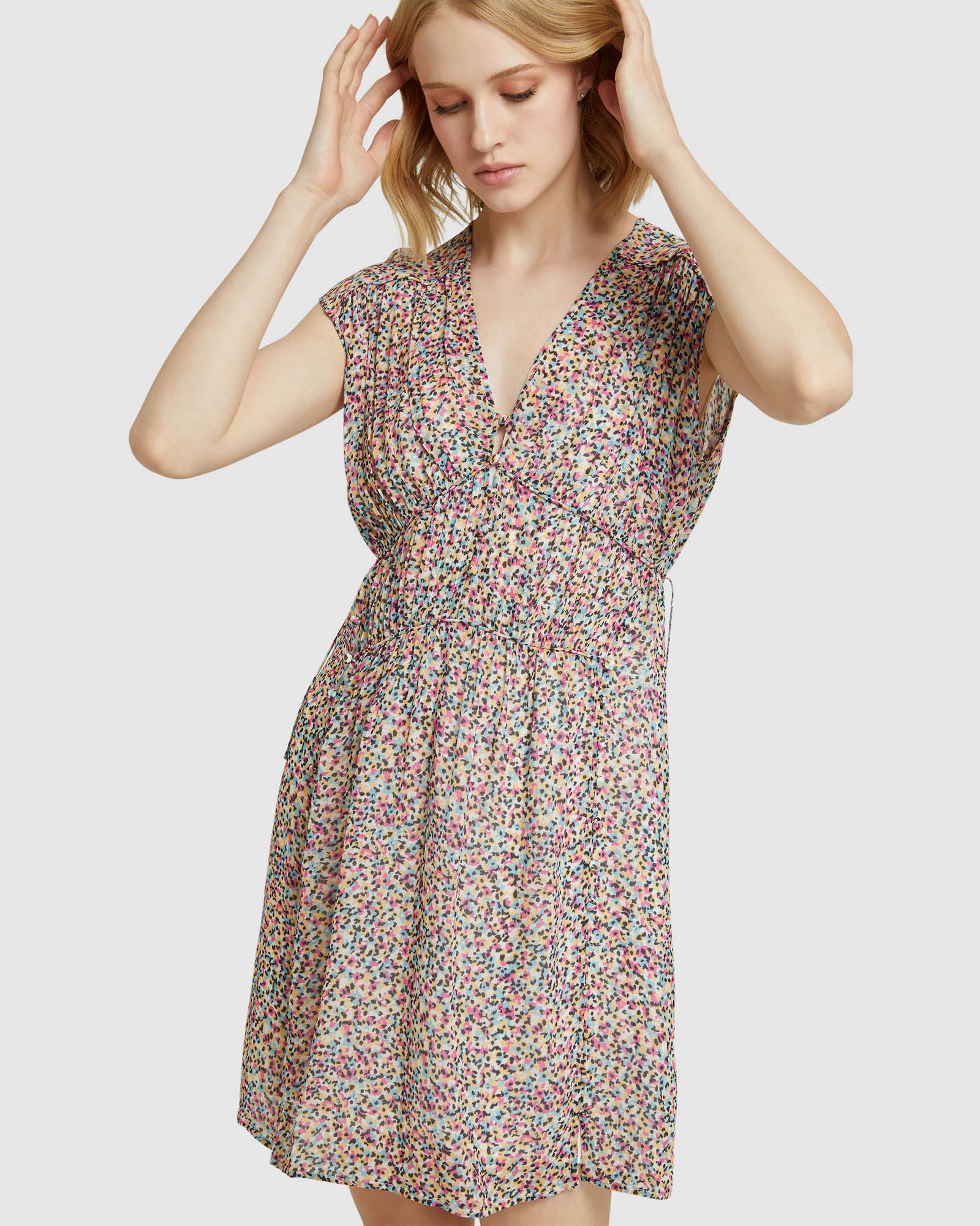 Arialla Spot Dress - Image 4