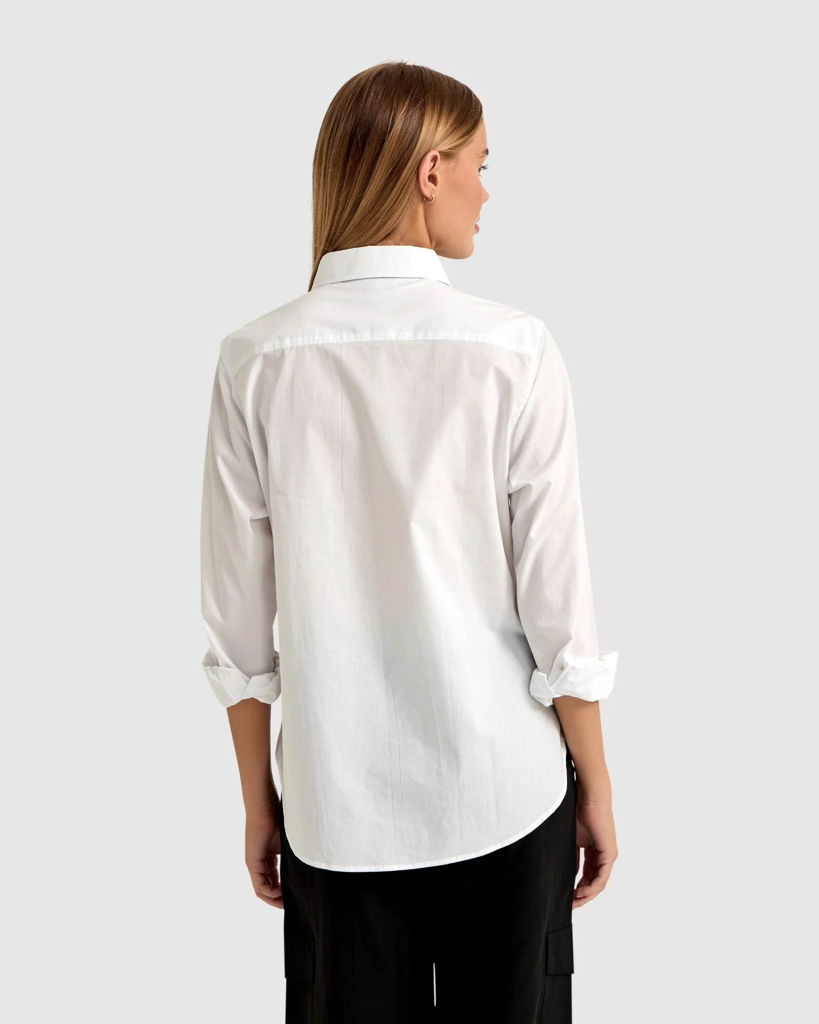 Ariel Tape Trim Cotton Shirt - Image 9