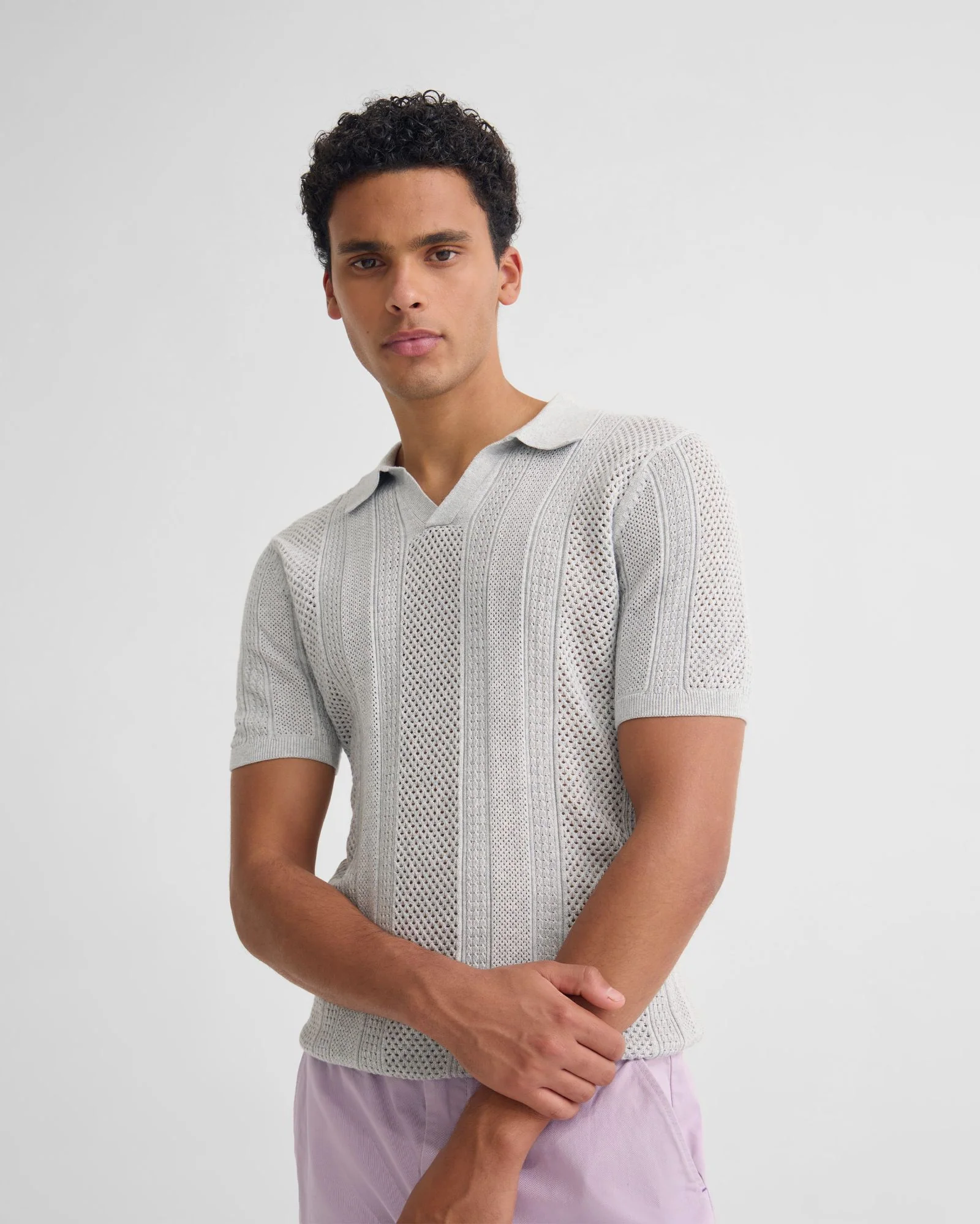 Arnie Knitted Polo - Image 13