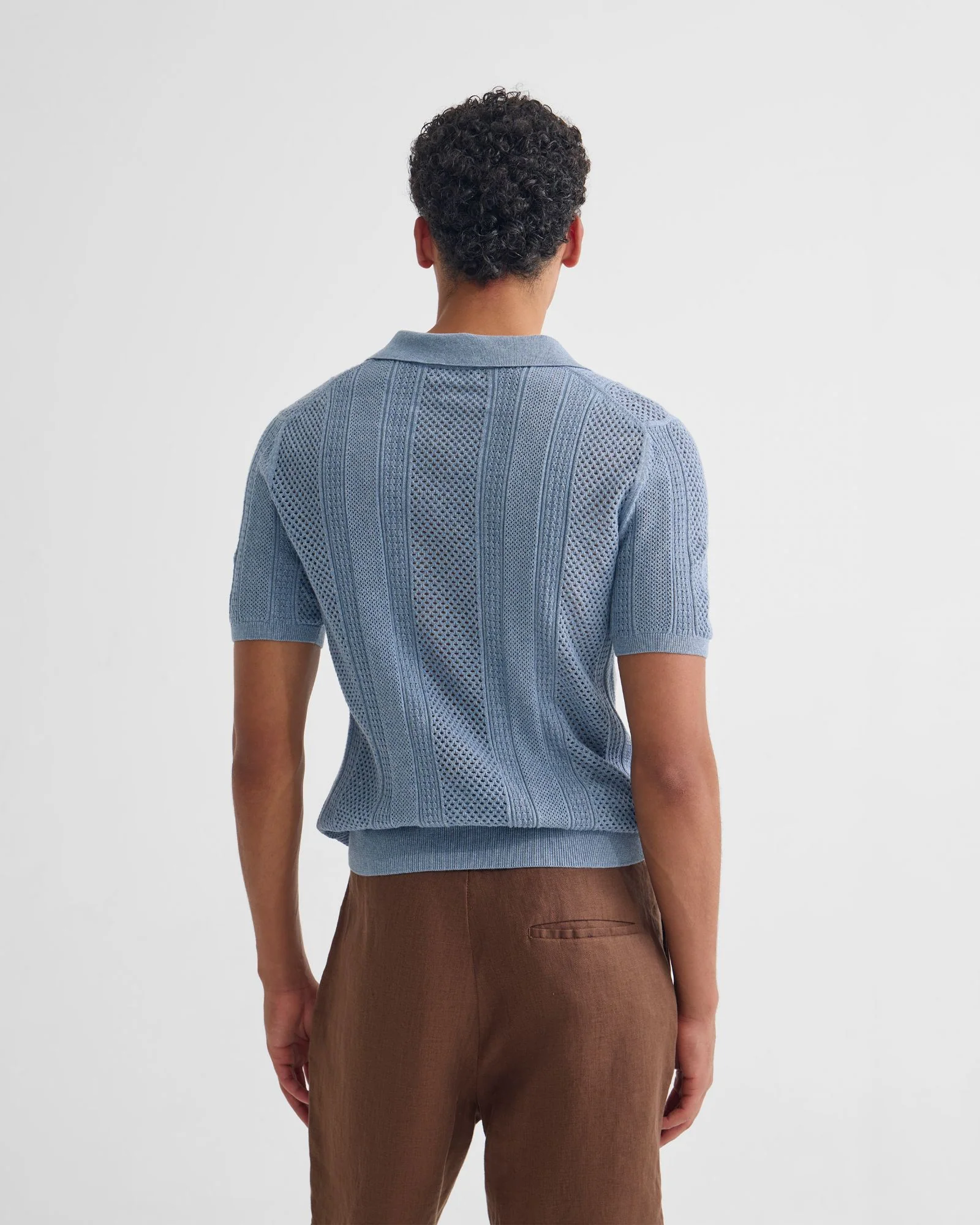 Arnie Knitted Polo - Image 4