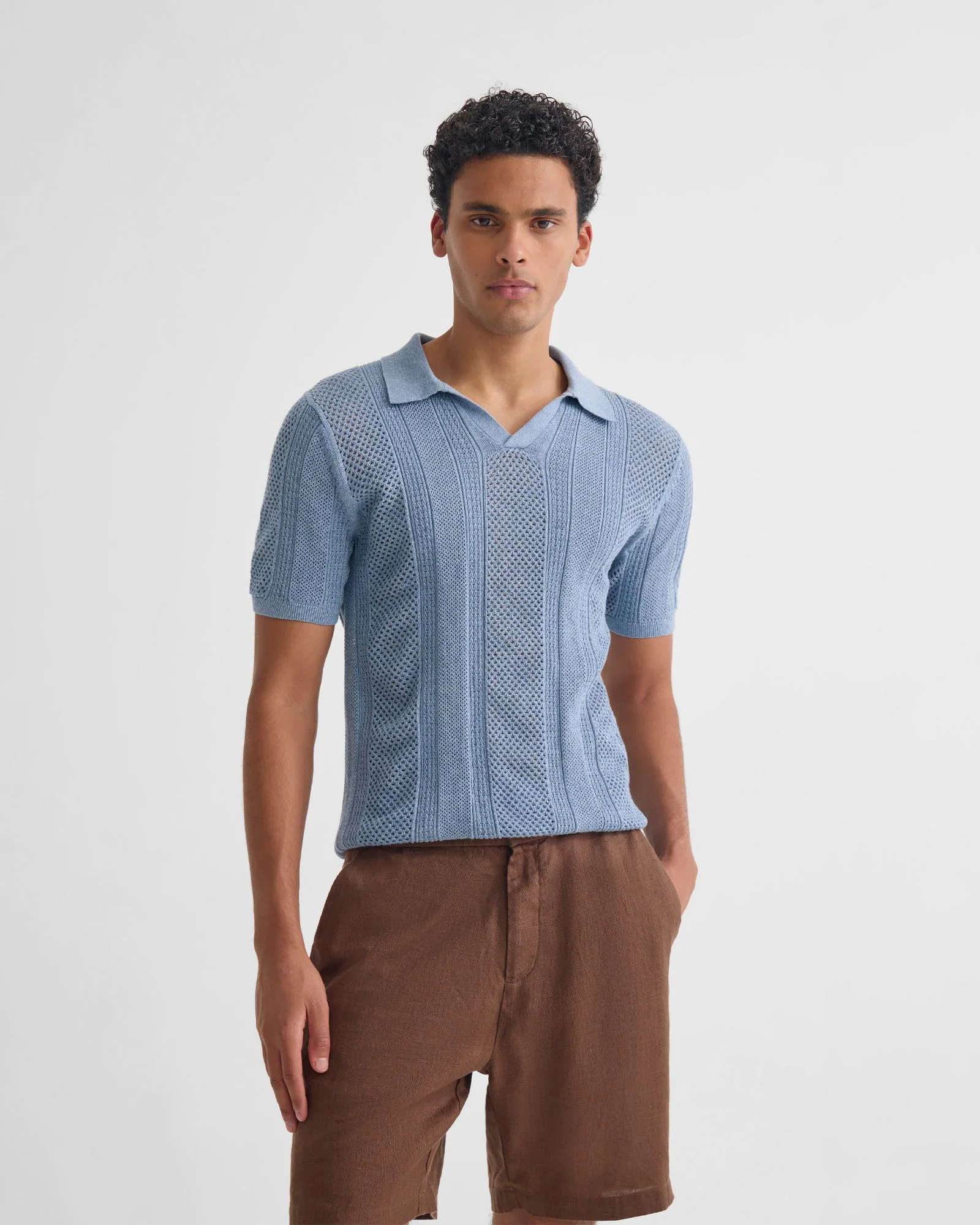 Arnie Knitted Polo - Image 6