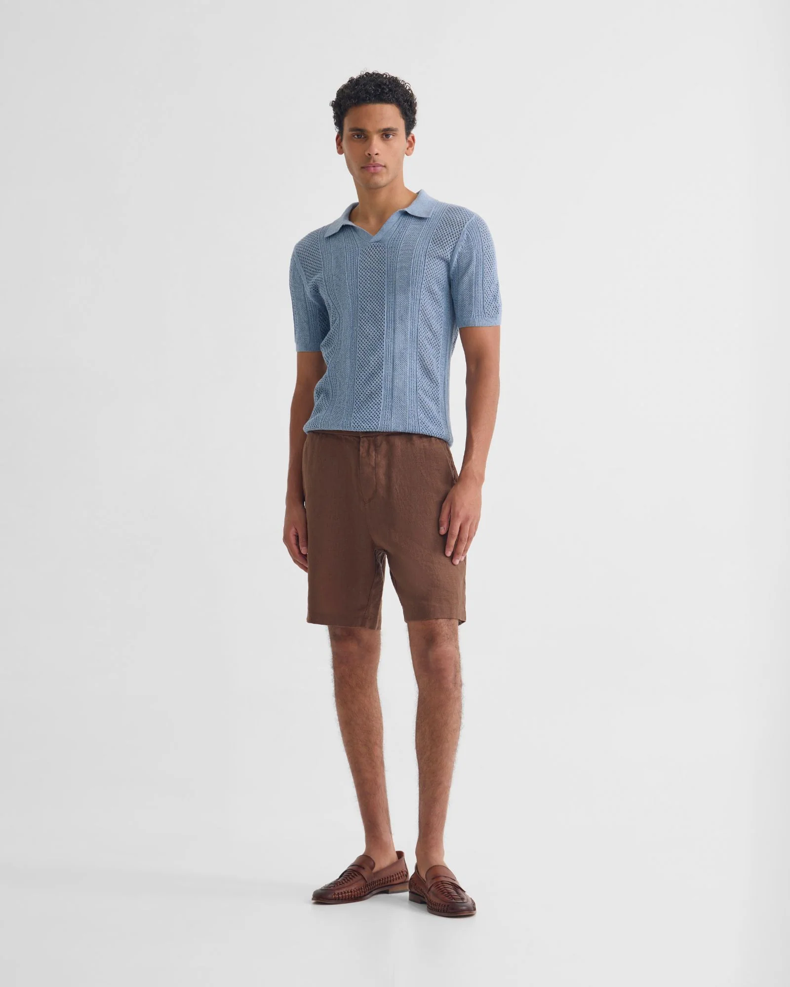 Arnie Knitted Polo - Image 8