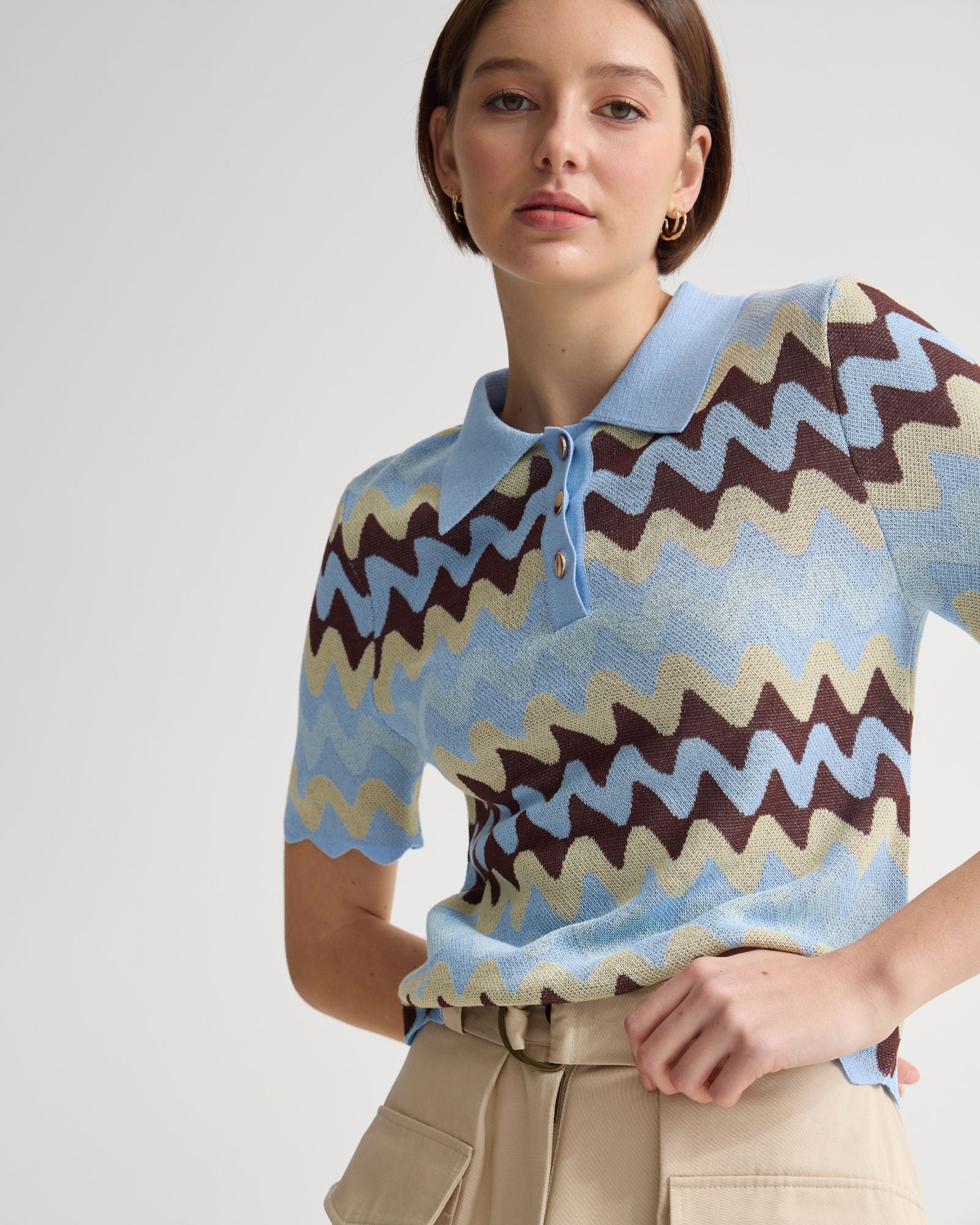 Ashley Knitted Polo - Image 4