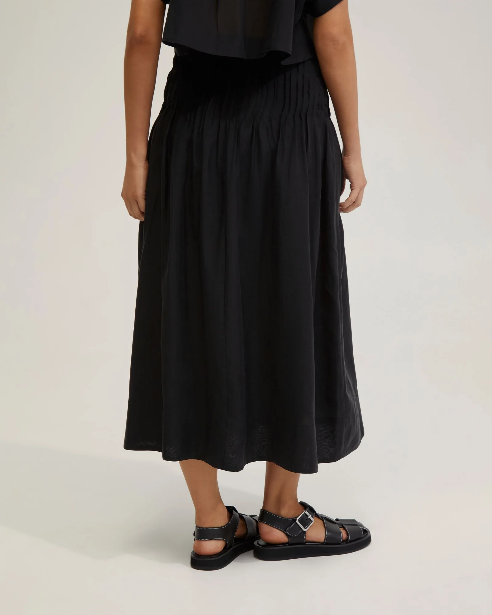 Astra Pin-Tuck Skirt - Image 3
