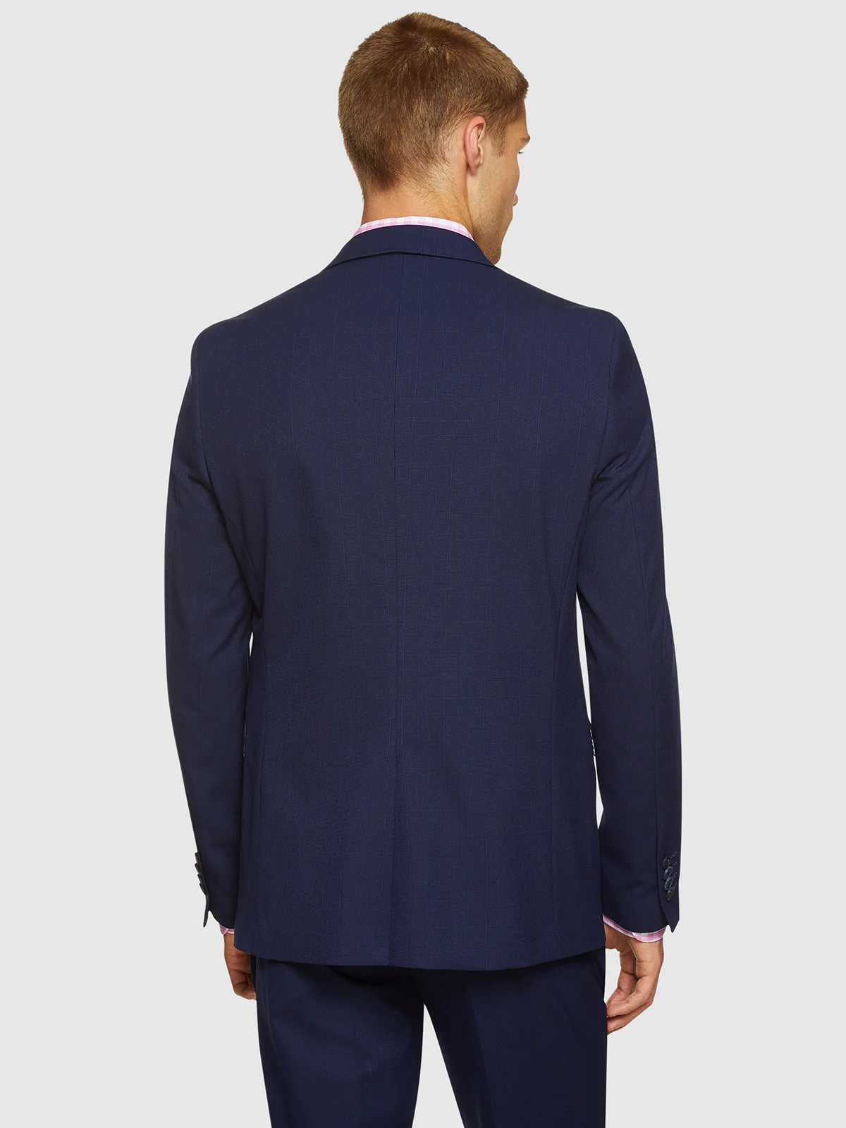 Auden Eco Checked Suit Jacket - Image 3
