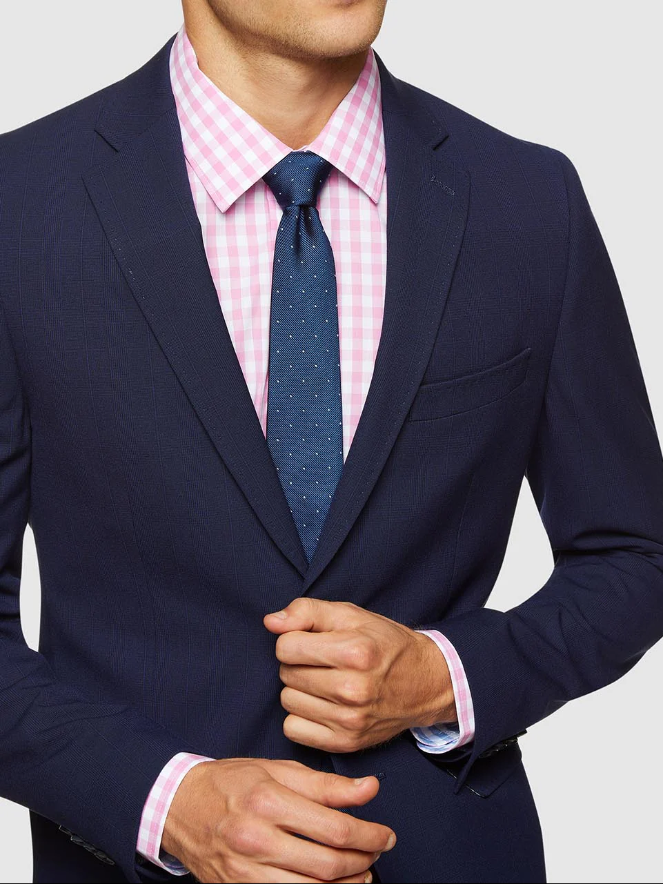 Auden Eco Checked Suit Jacket - Image 4