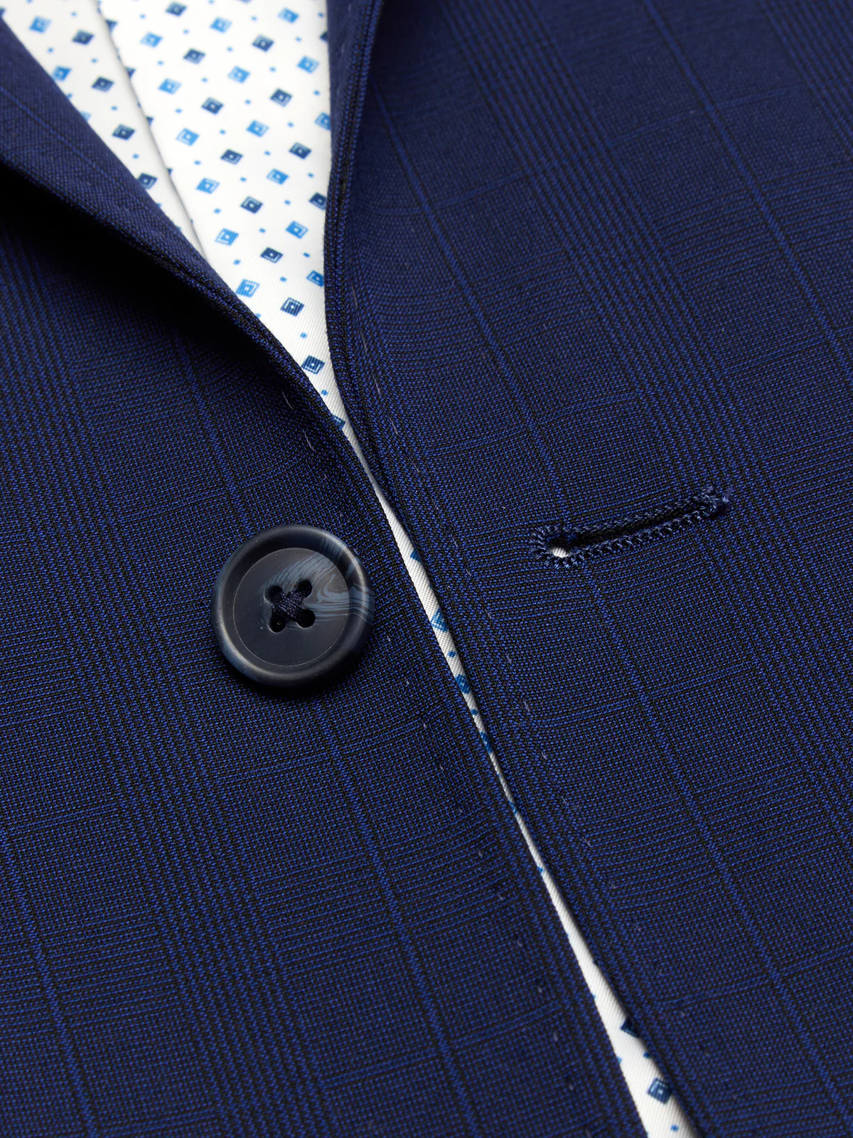 Auden Eco Checked Suit Jacket - Image 6