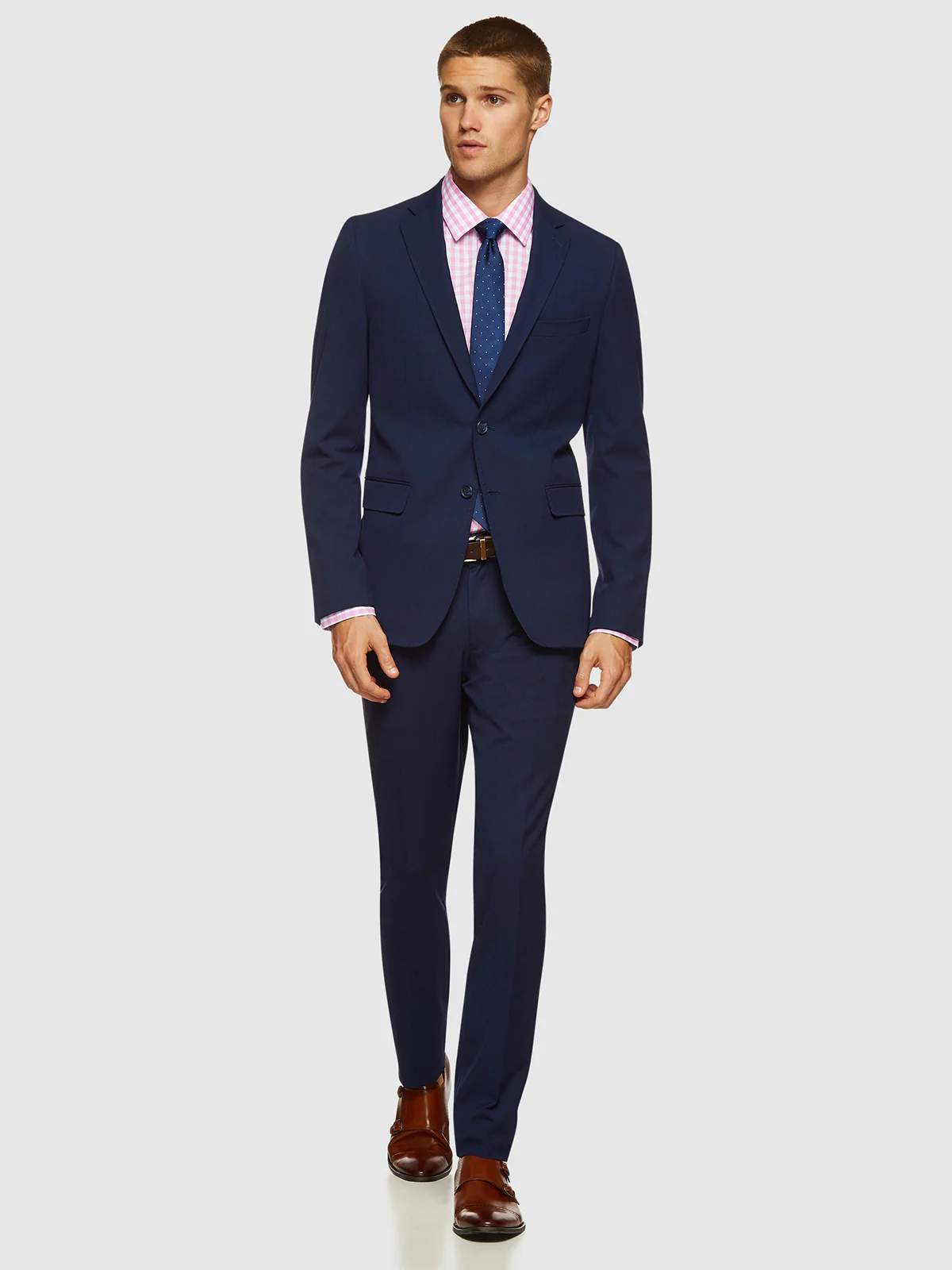 Auden Eco Checked Suit Trousers - Image 5