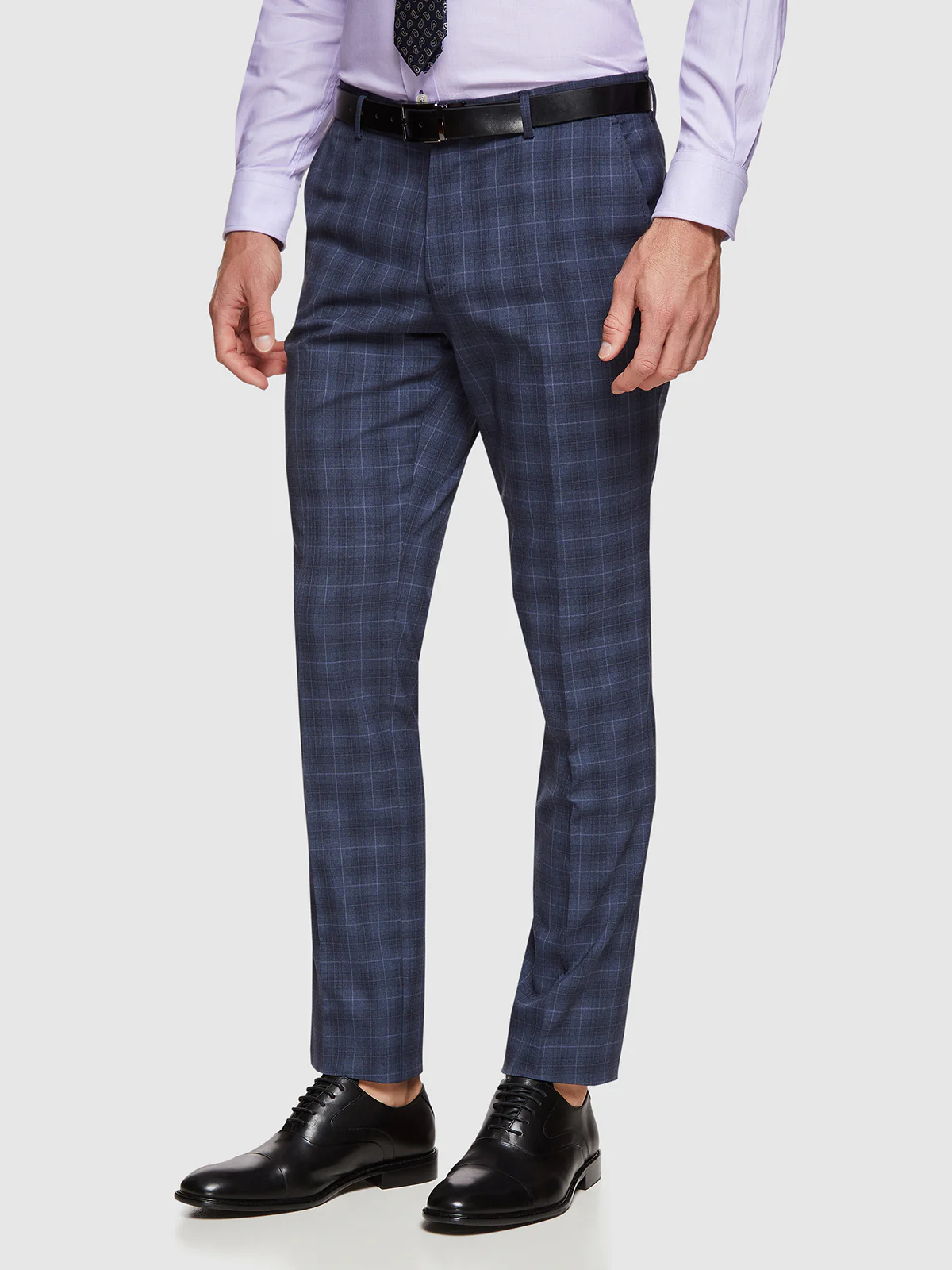 Auden Eco Checked Suit Trousers - Image 3