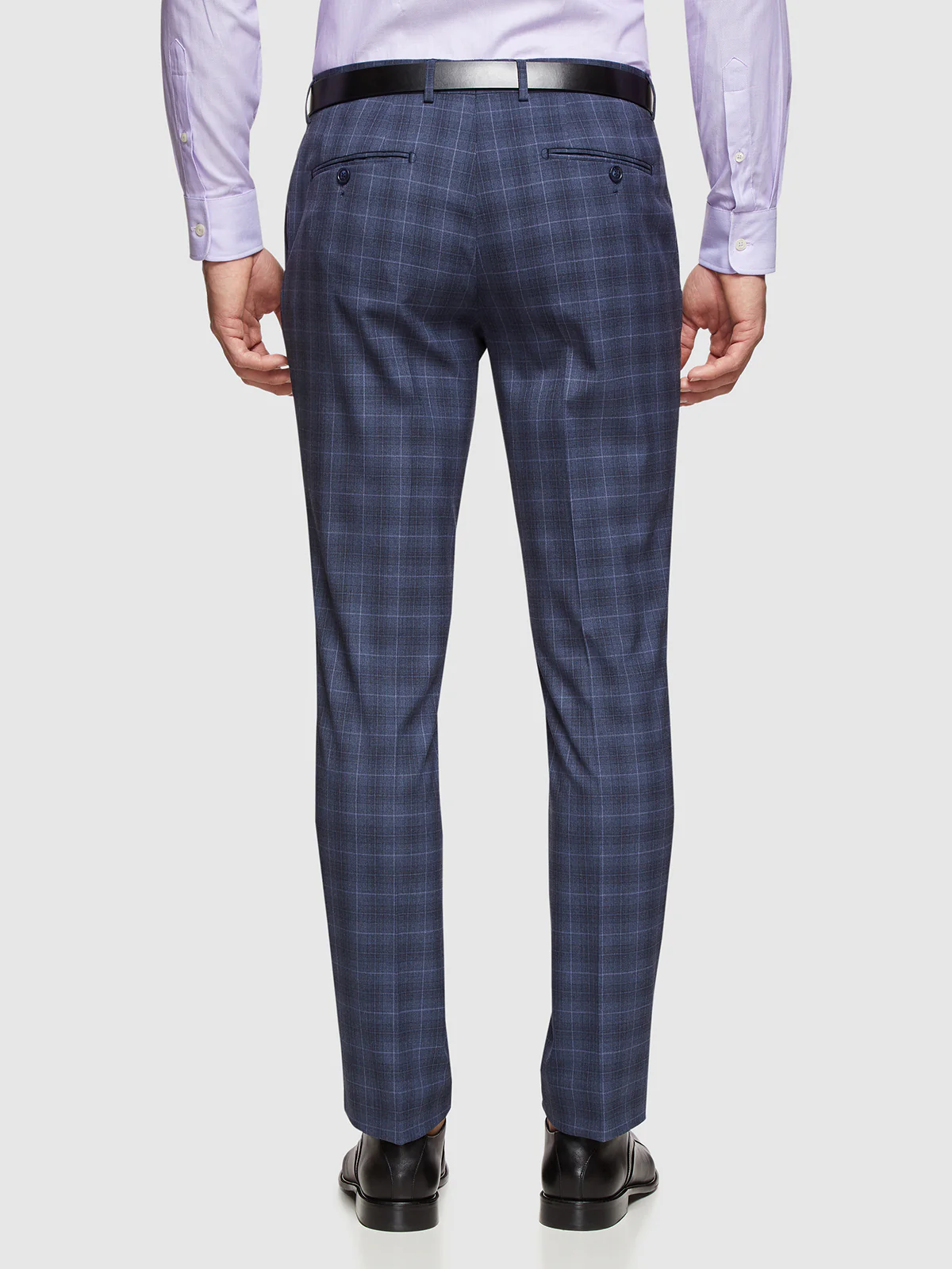 Auden Eco Checked Suit Trousers - Image 4