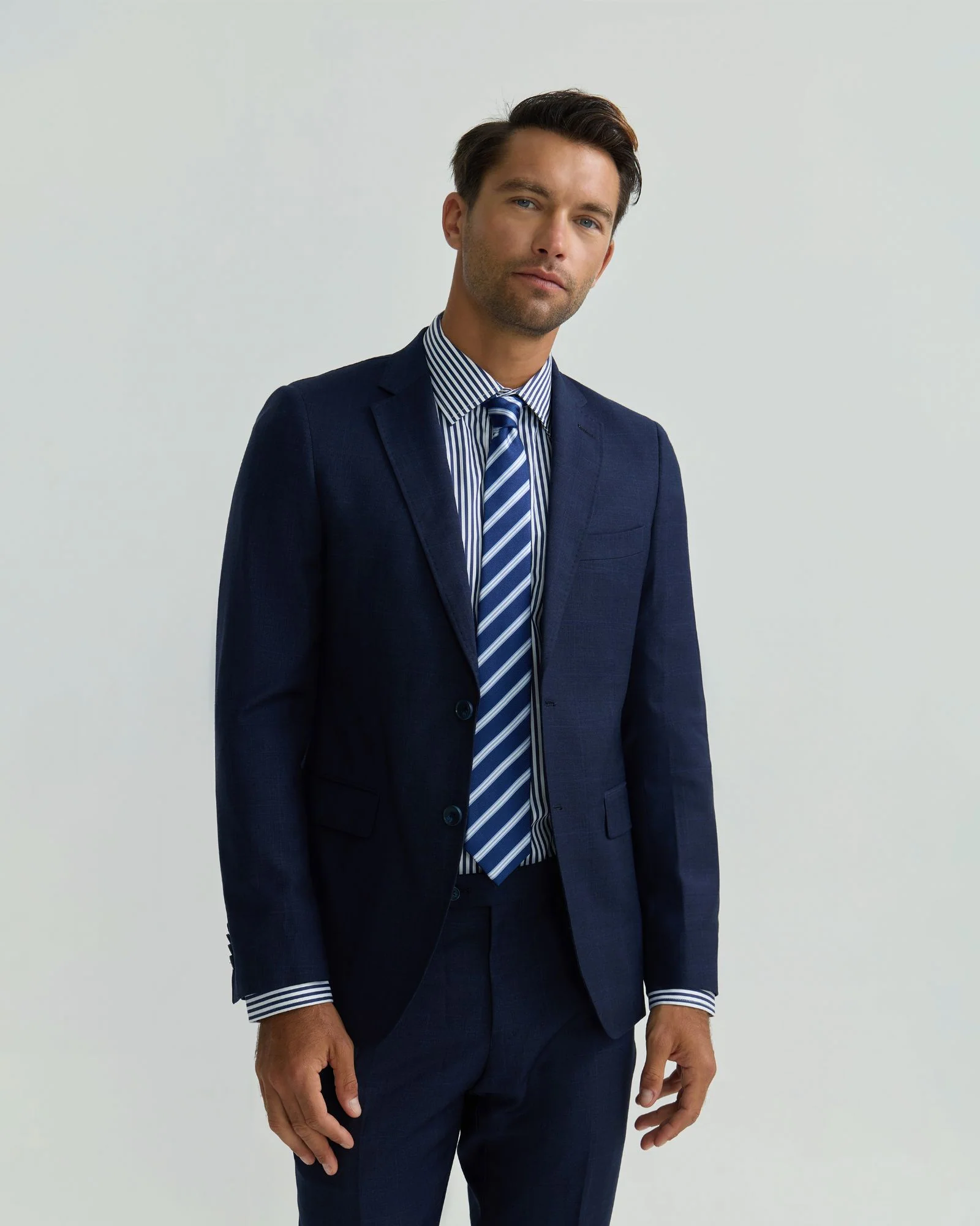 Auden Wool Checked Suit Jacket - Image 2