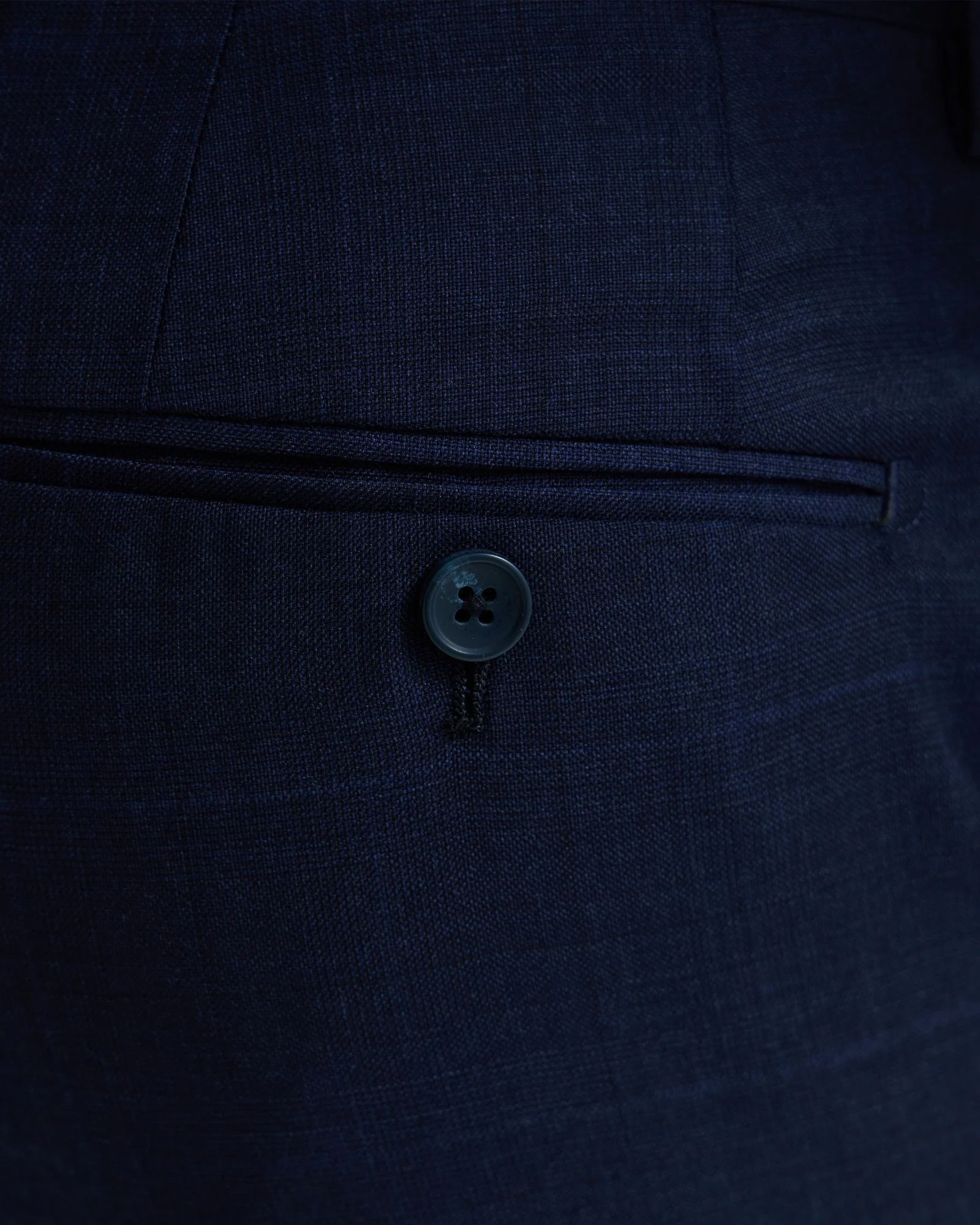 Auden Wool Checked Suit Trouser - Image 6