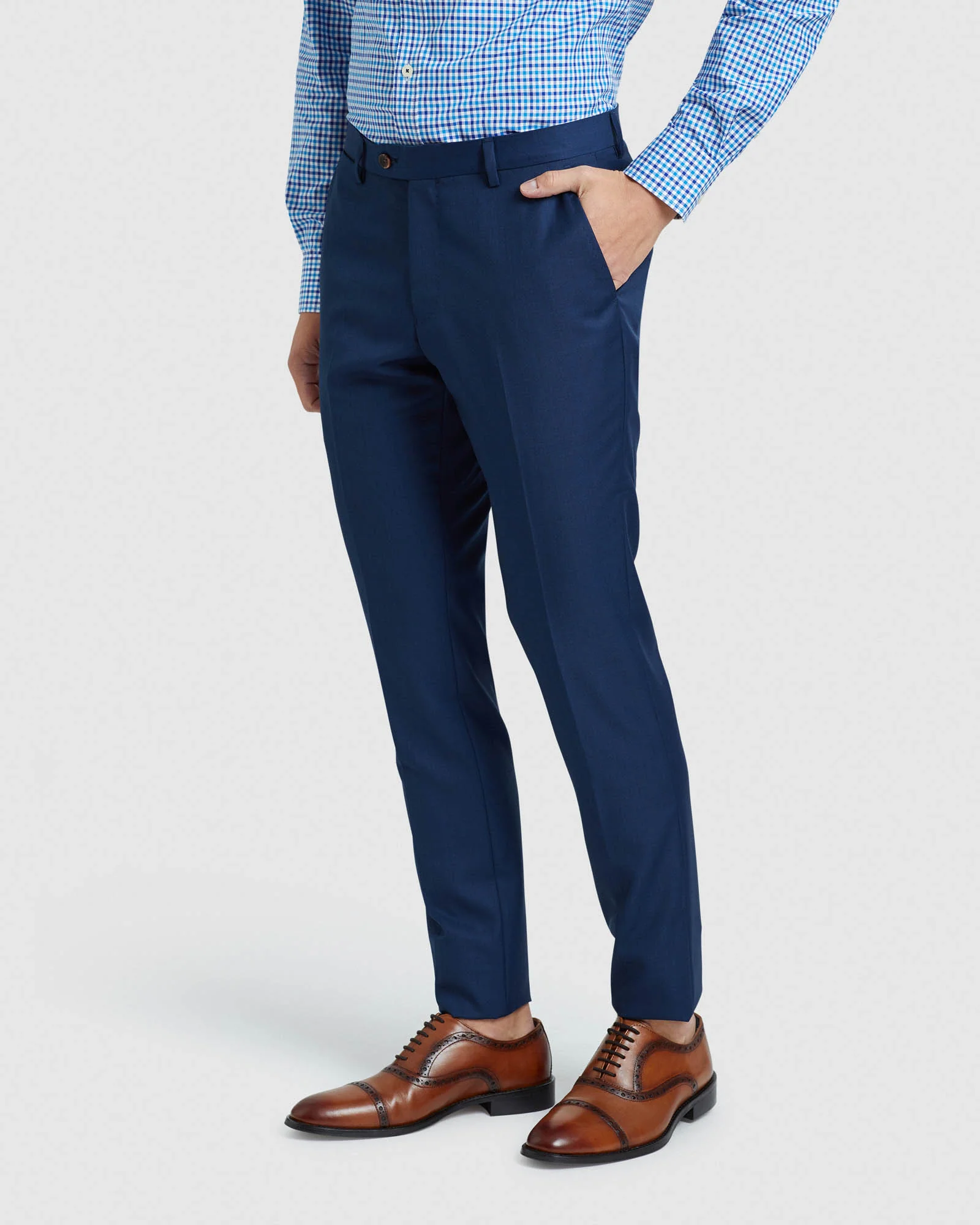 Auden Wool Rich Suit Trousers - Image 2