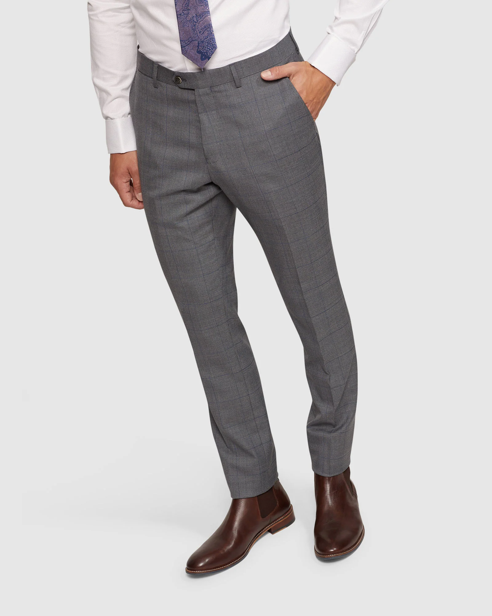 Auden Wool Stretch Suit Trousers - Image 4