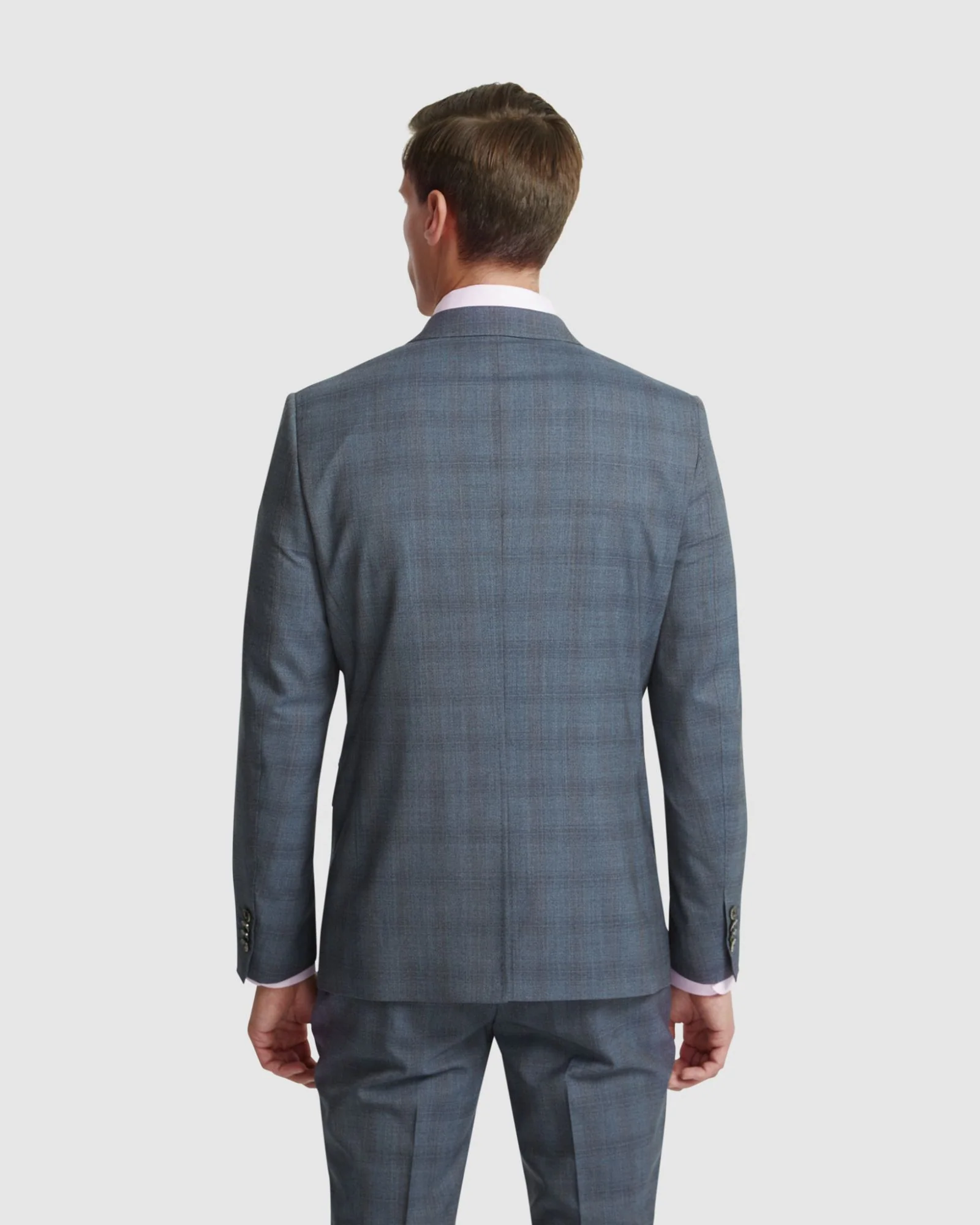Auden Wool Check Suit Jacket - Image 3