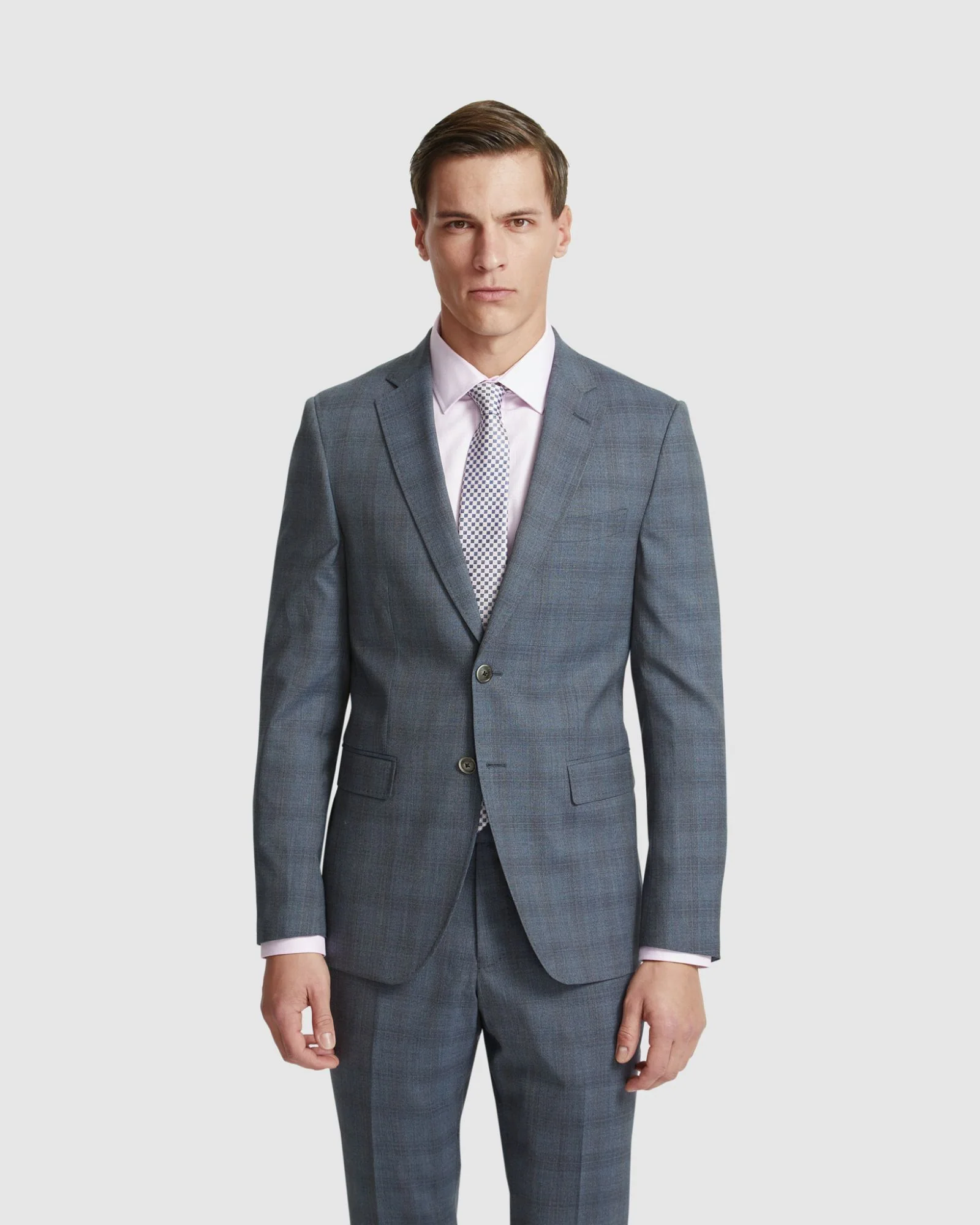 Auden Wool Check Suit Jacket - Image 5