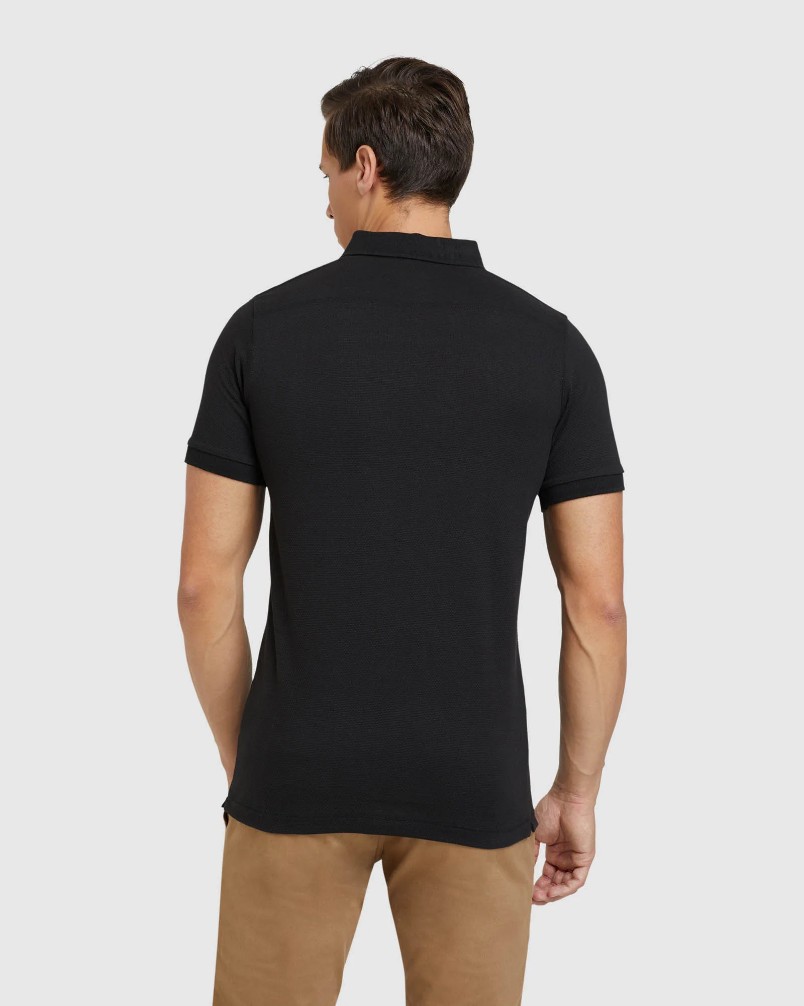 Austin Organic Cotton Knit Polo - Image 9
