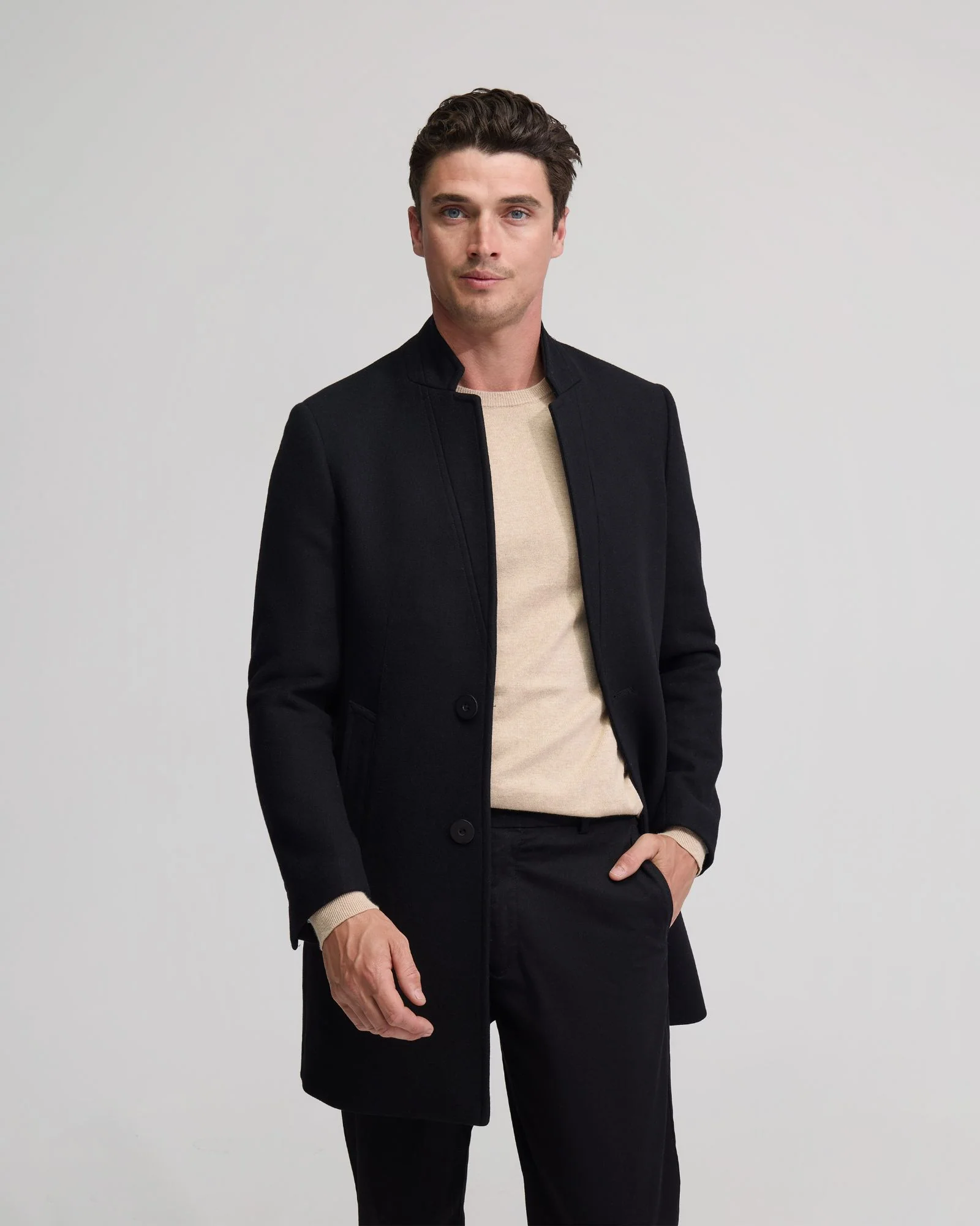 Austin Wool Rich Twill Coat - Image 5