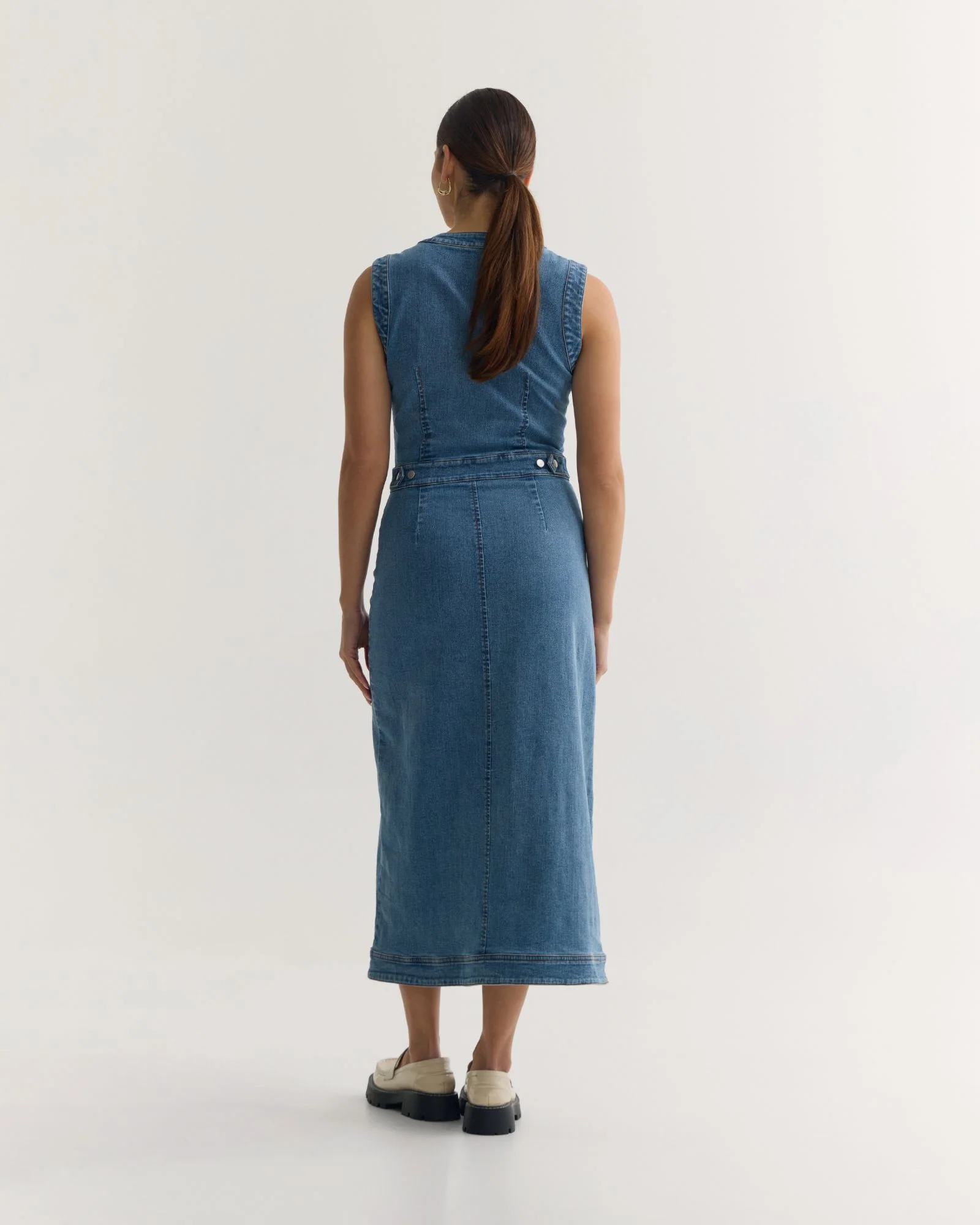 Ayana Denim Dress - Image 3